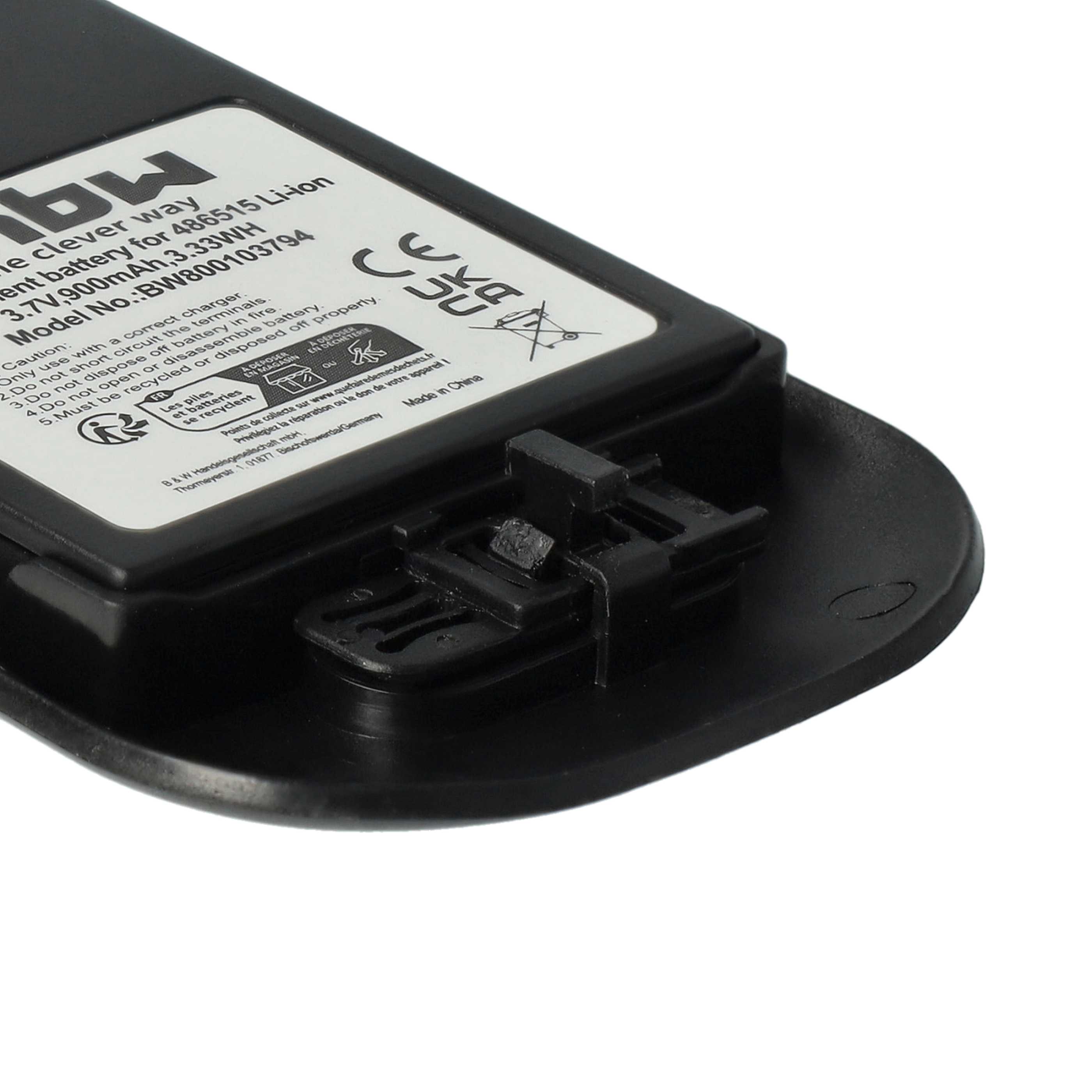 2x Batteries remplace Alcatel 3BN78404AA pour téléphone Ericsson - 900mAh 3,7V Li-ion