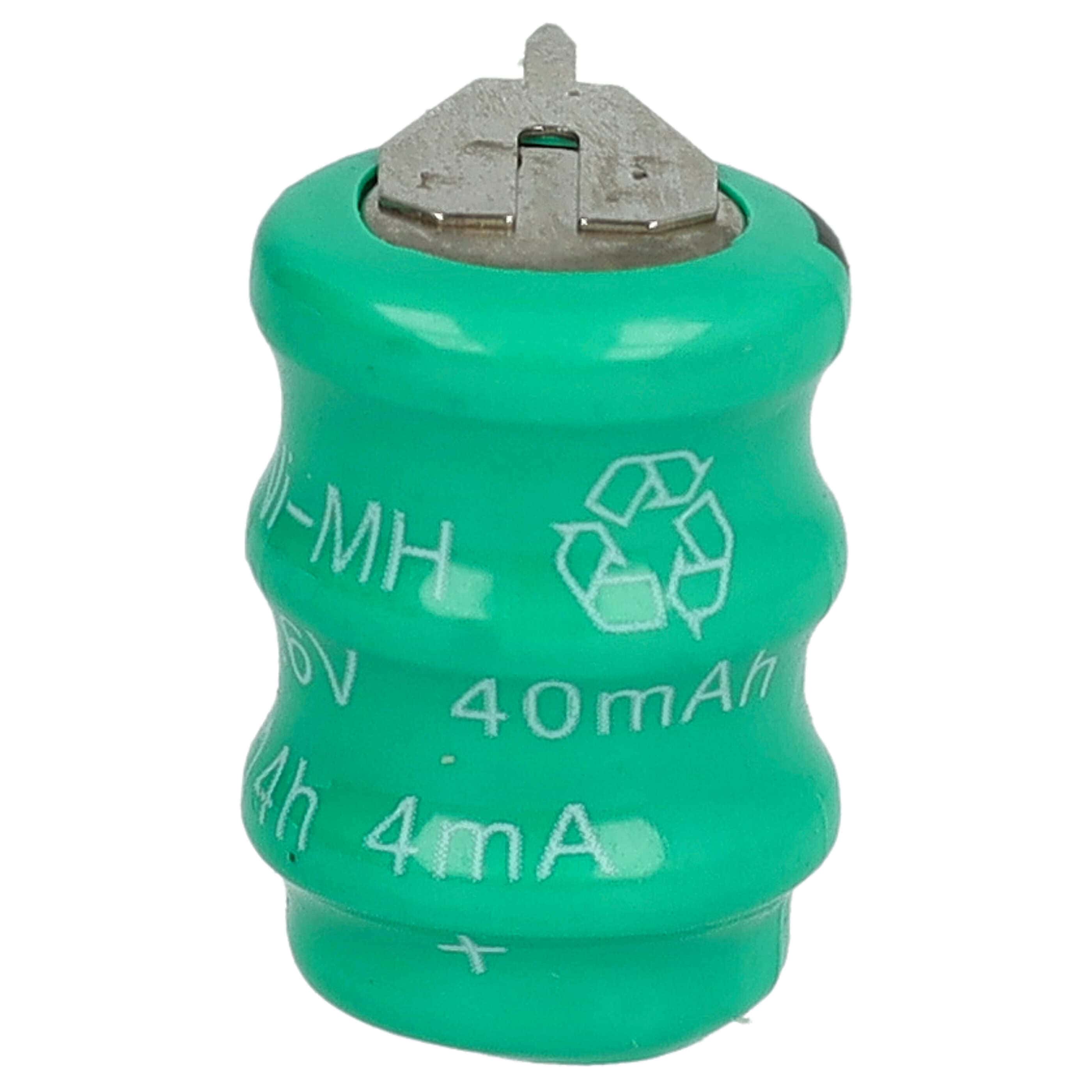Batteria a bottone (3x cella) tipo V40H 3 pin sostituisce V40H per modellismo, luci solari ecc. 