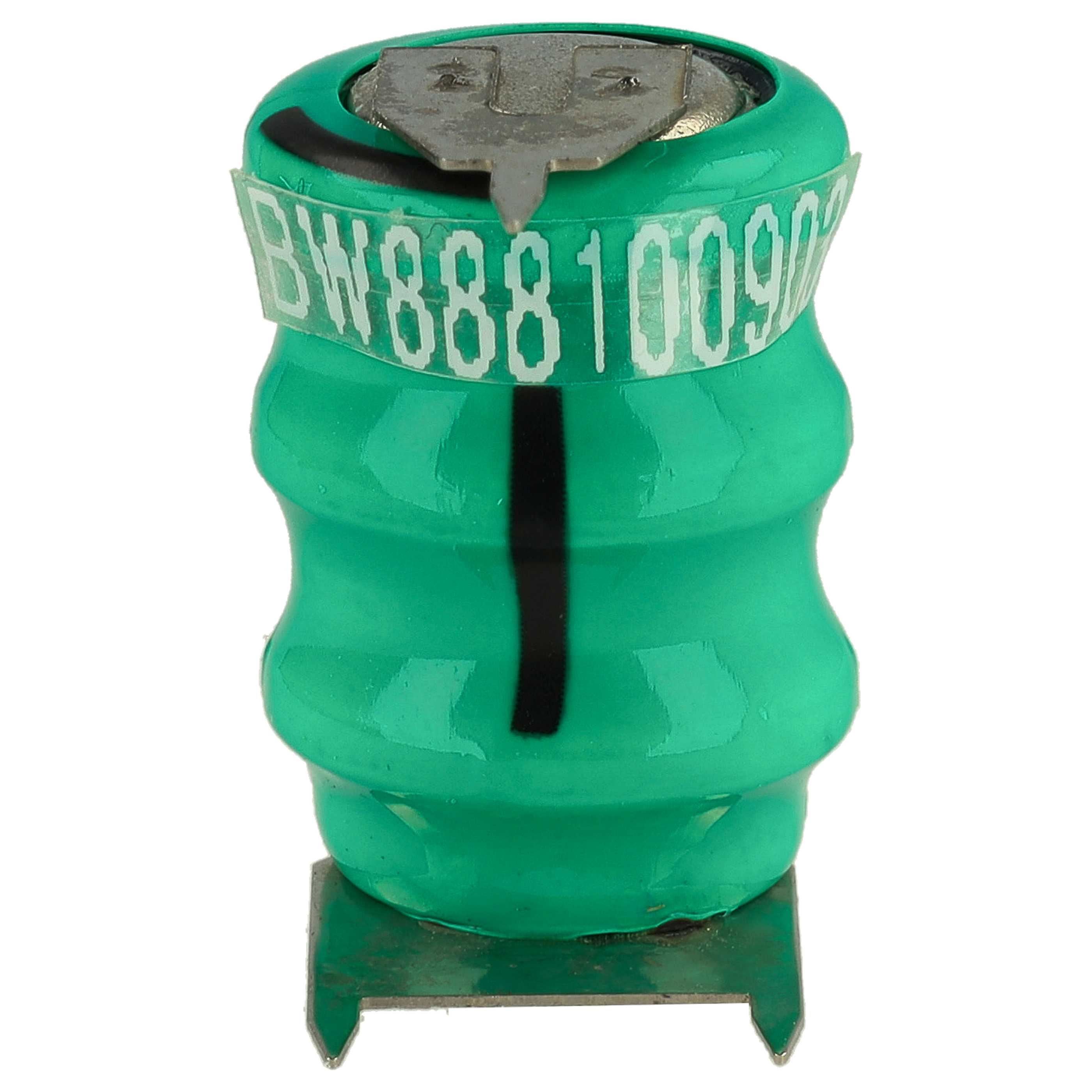 Button Cell Battery Type V40H 3 Pins for Model Building Solar Lamps etc. - 40 mAh 3.6 V NiMH
