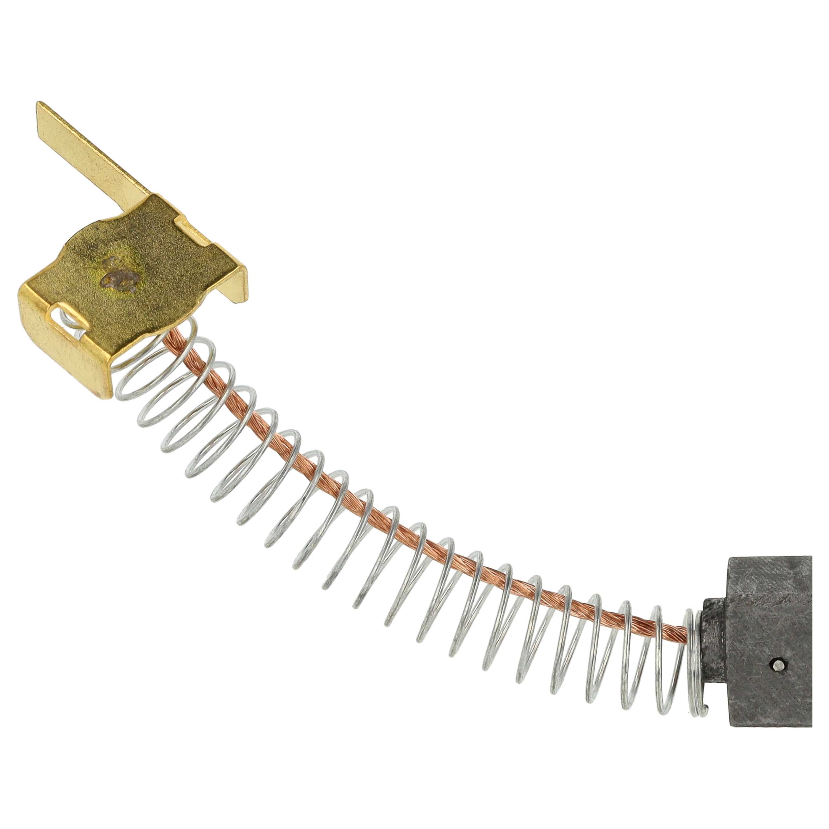 2x escobilla de carbón para aspiradora - 32,2 x 6,4 x 10 mm