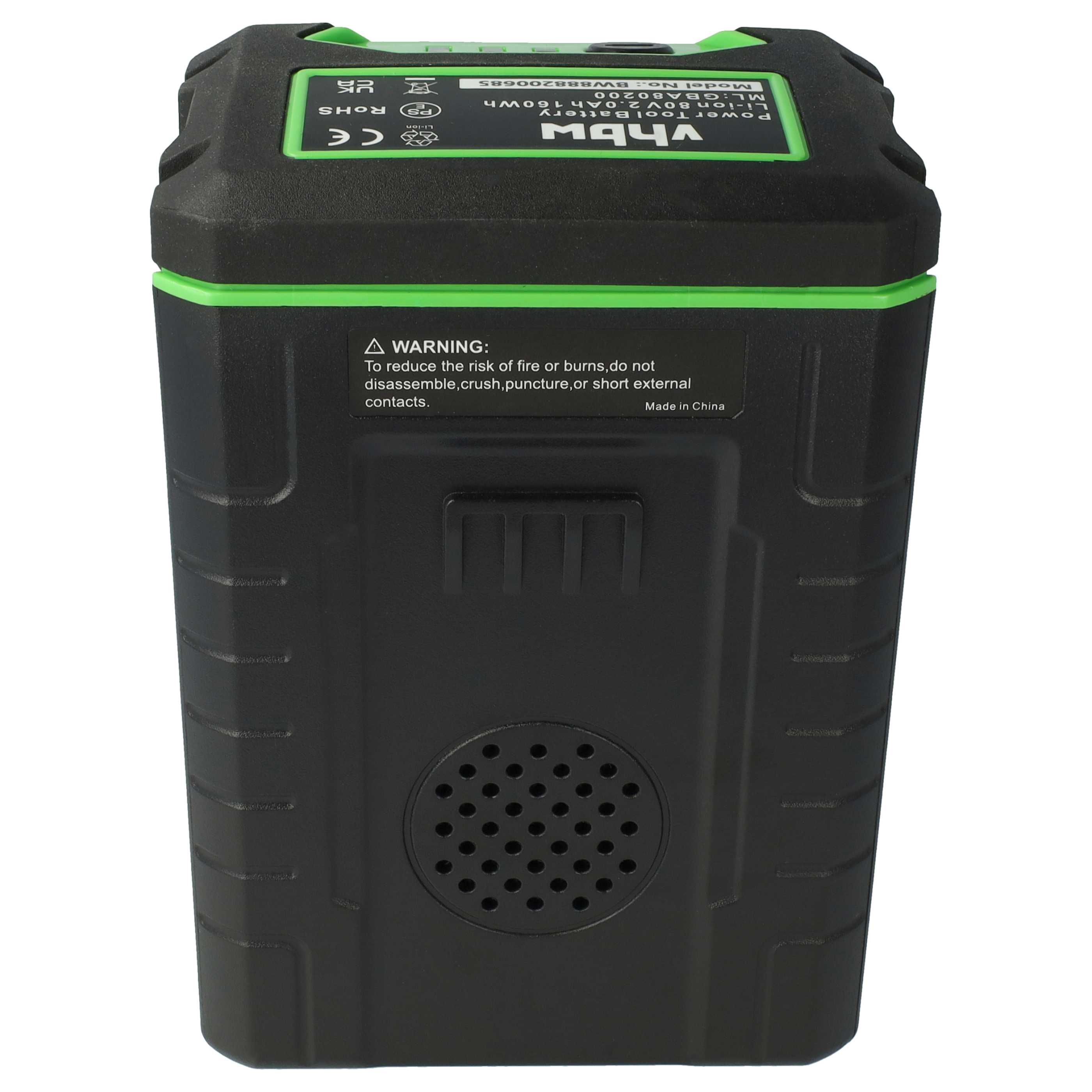 Akku (2x Stück) 80V passend für Kobalt 80V Max - 2500mAh, Li-Ion