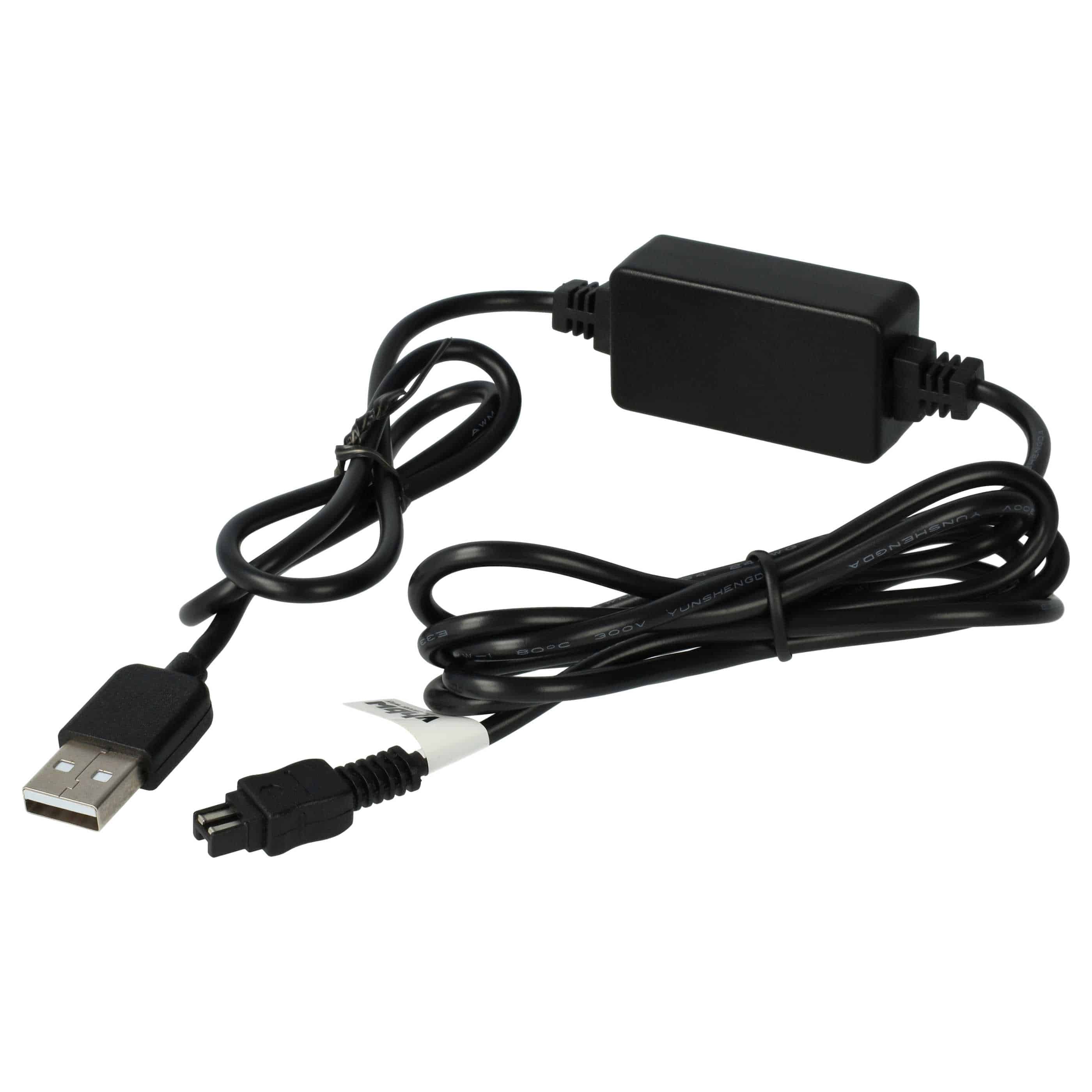 USB Ladekabel als Ersatz für Sony AC-L200, AC-L200B AC-L200C für Sony Kamera, Videokamera, Camcorder - 170 cm