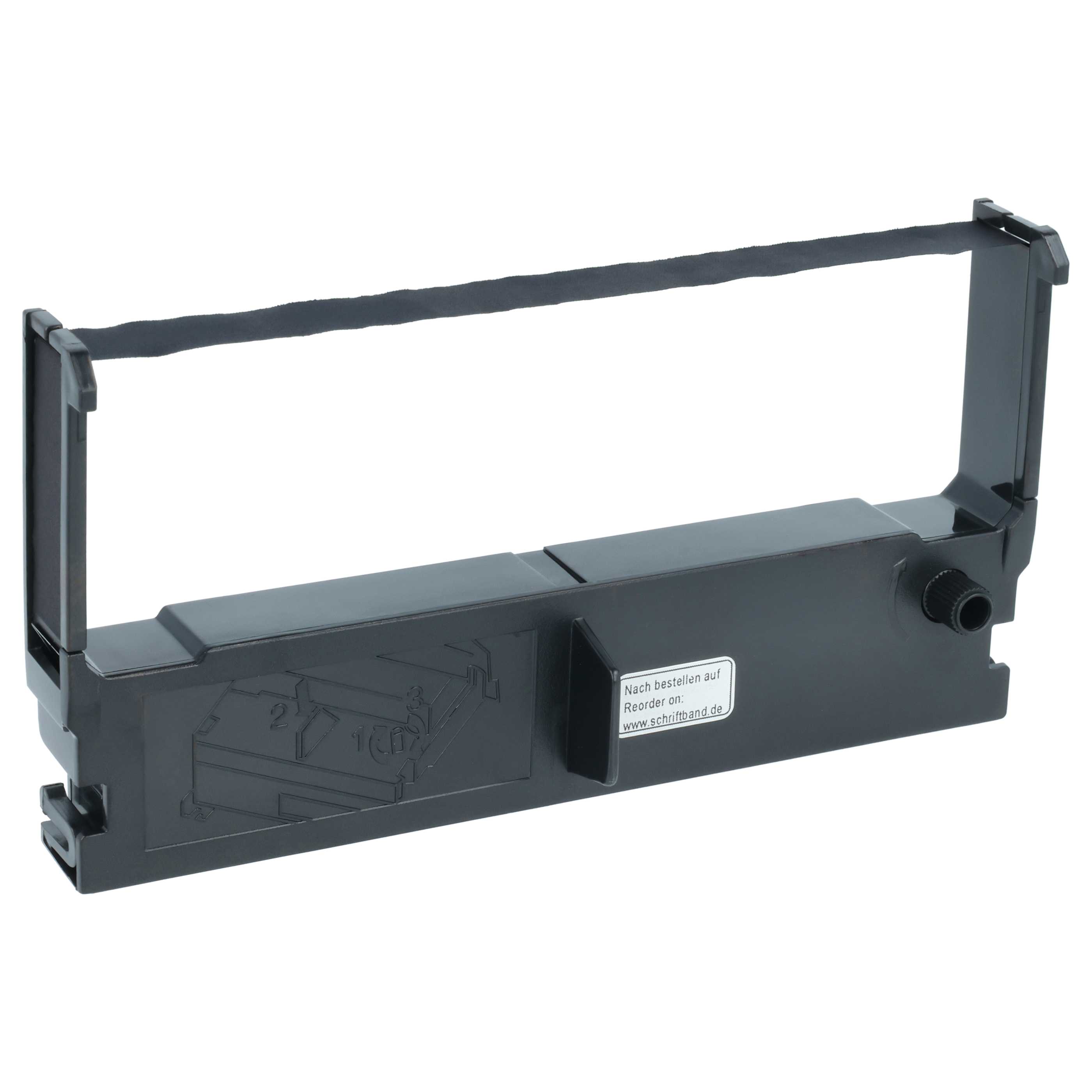 Farbband als Ersatz für Epson ERC-32B, ERC-32, C43S015371 für NCR Nadel-/Bondrucker u.a. - Schwarz