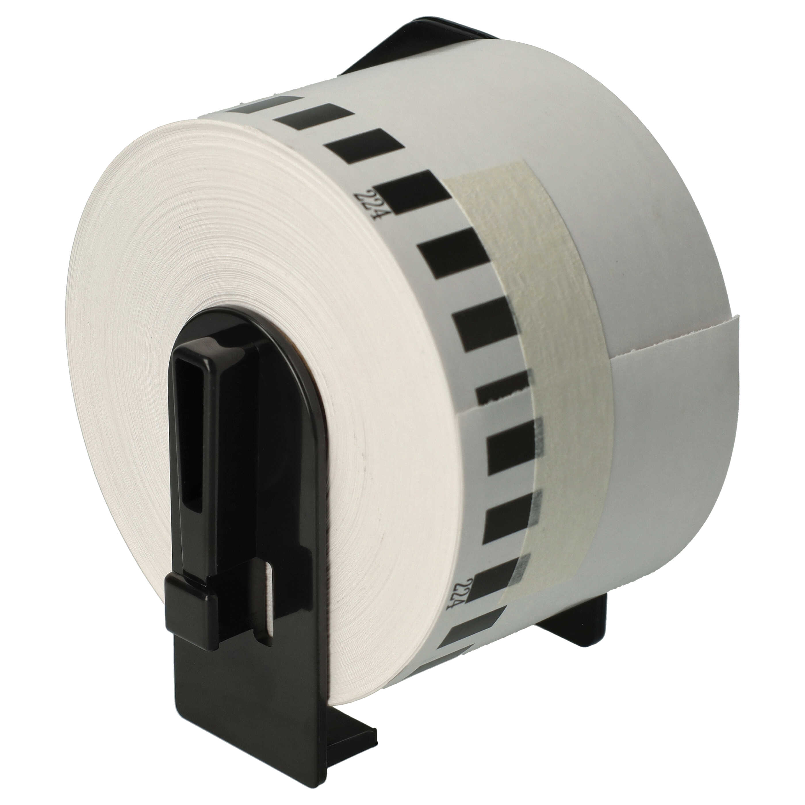 Label Roll replaces Brother DK-N55224 for Labeller - 54 mm x 30.48 m + Holder