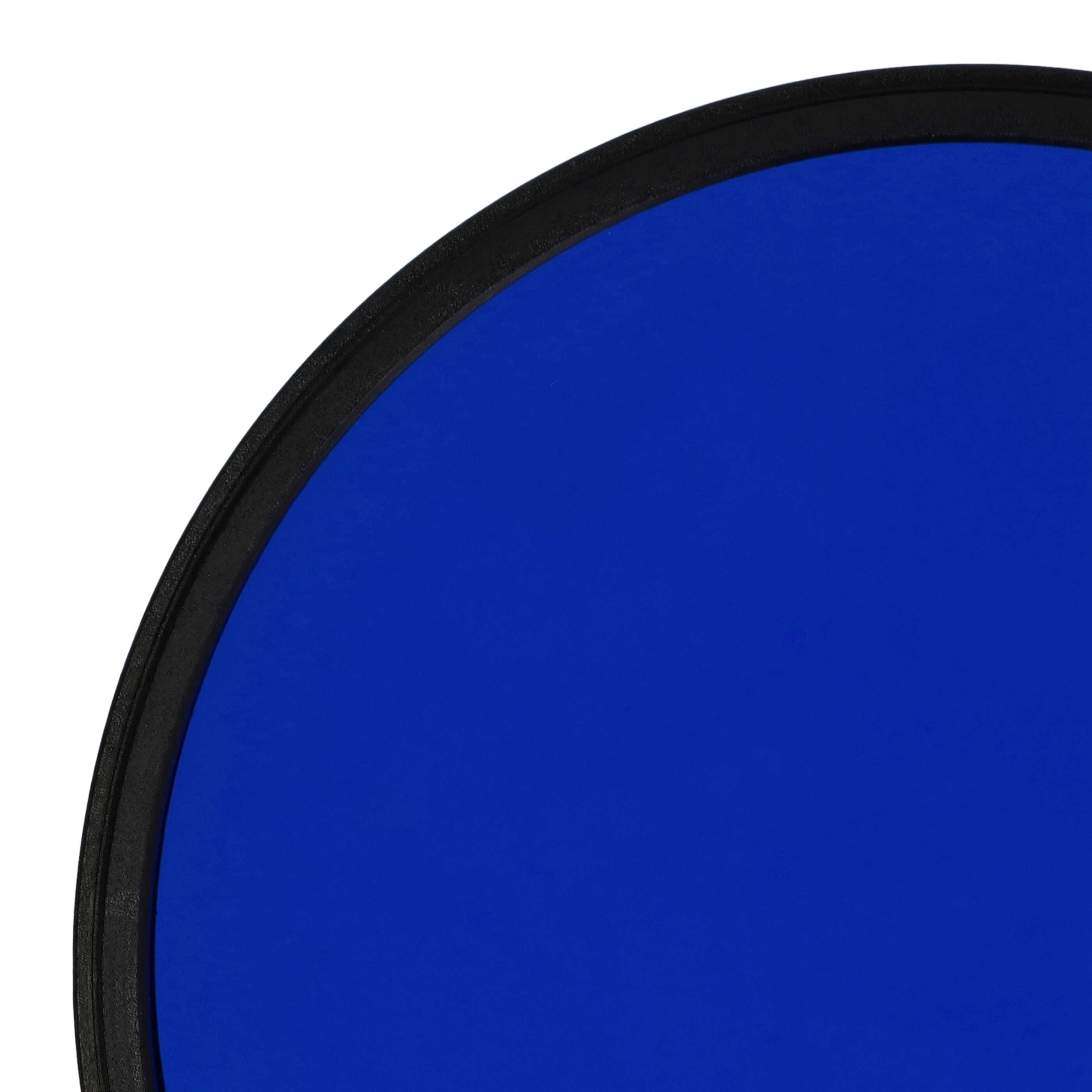 Filtro de color para objetivo de cámara con rosca de filtro de 77 mm - Filtro azul