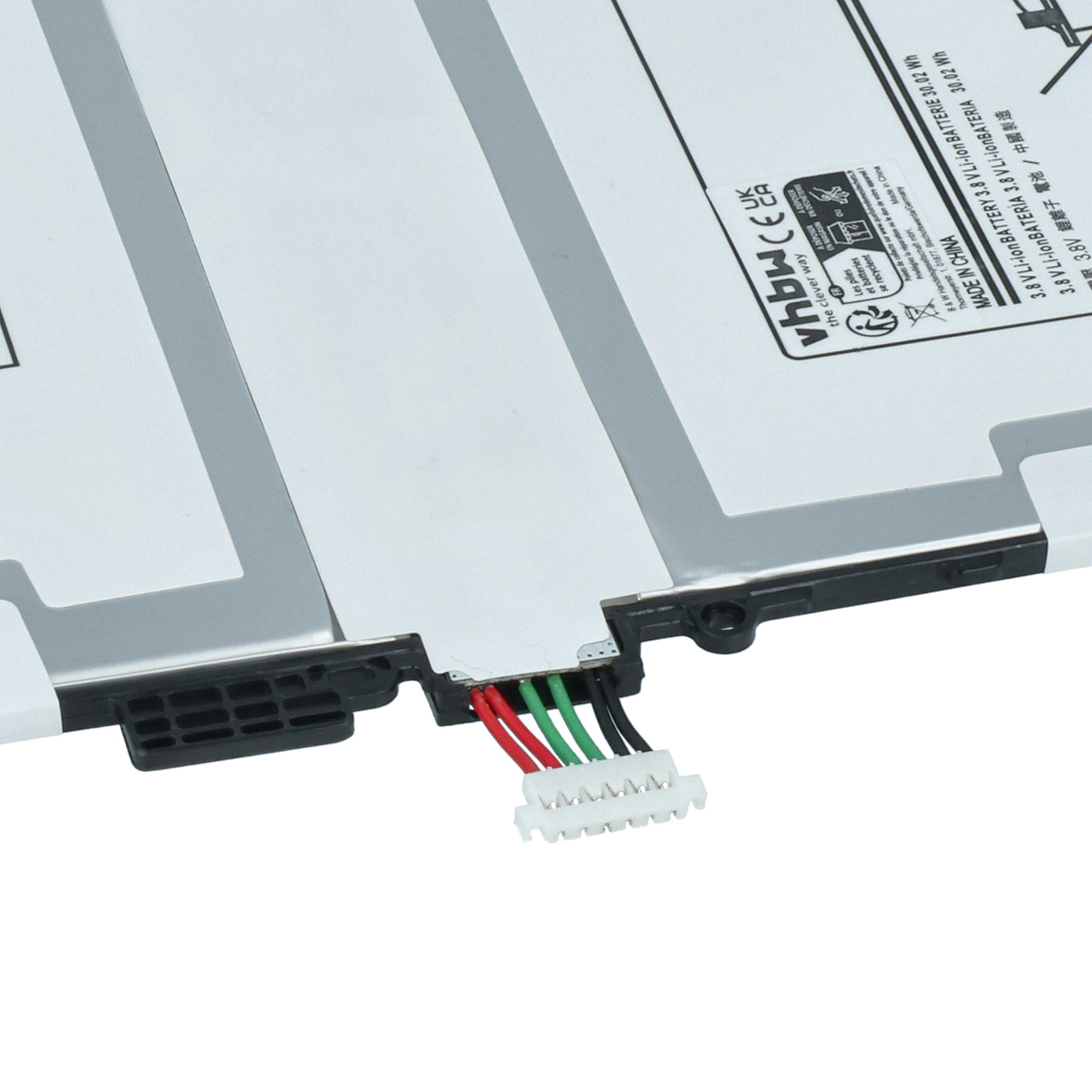 Batteria per tablet sostituisce Samsung EB-BT800FBC, EB-BT800FBE - 7900mAh 3,8V Li-Poly