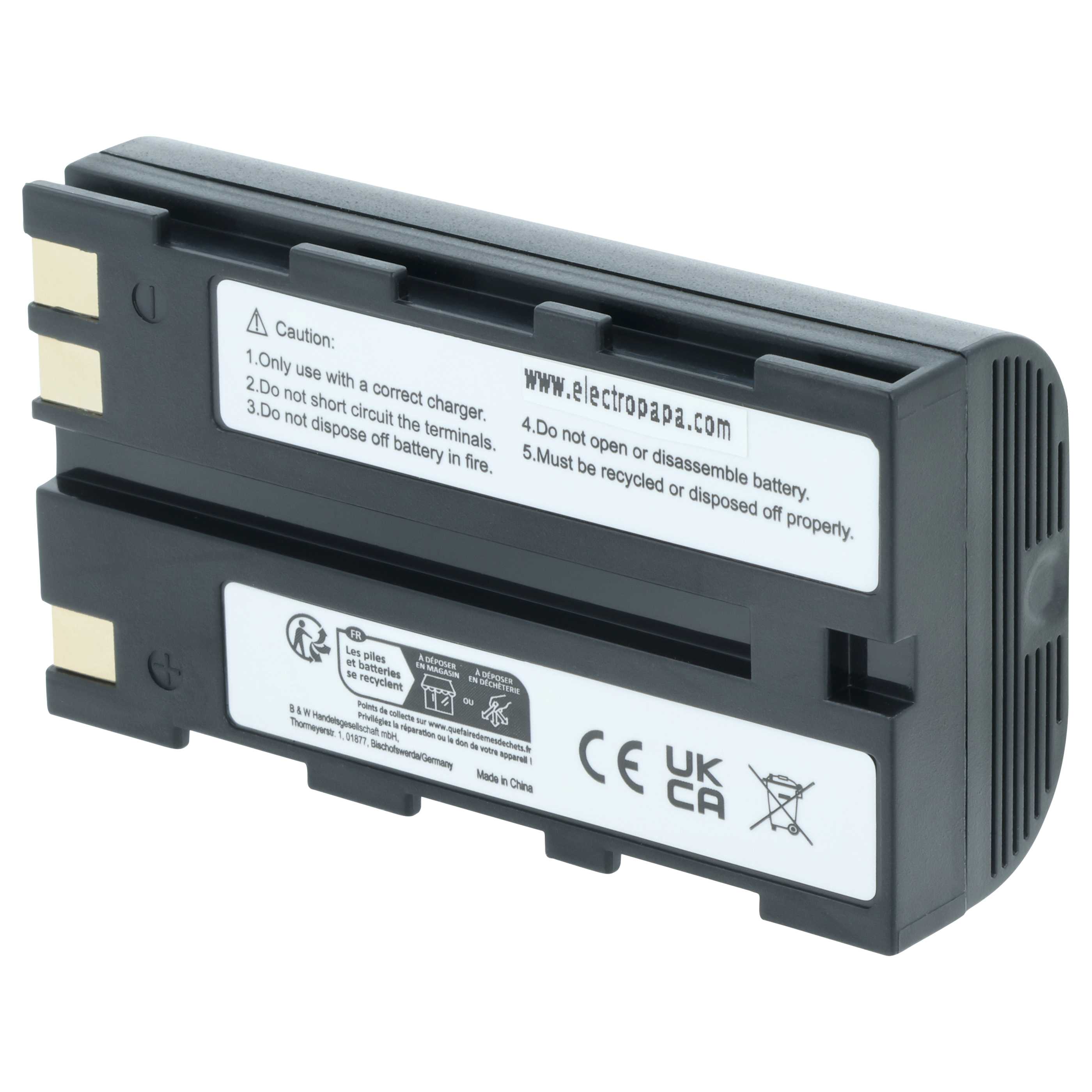 Messtechnik-Akku als Ersatz für Geomax ZBA200, ZBA400 für Leica - 2200mAh 7,4V Li-Ion