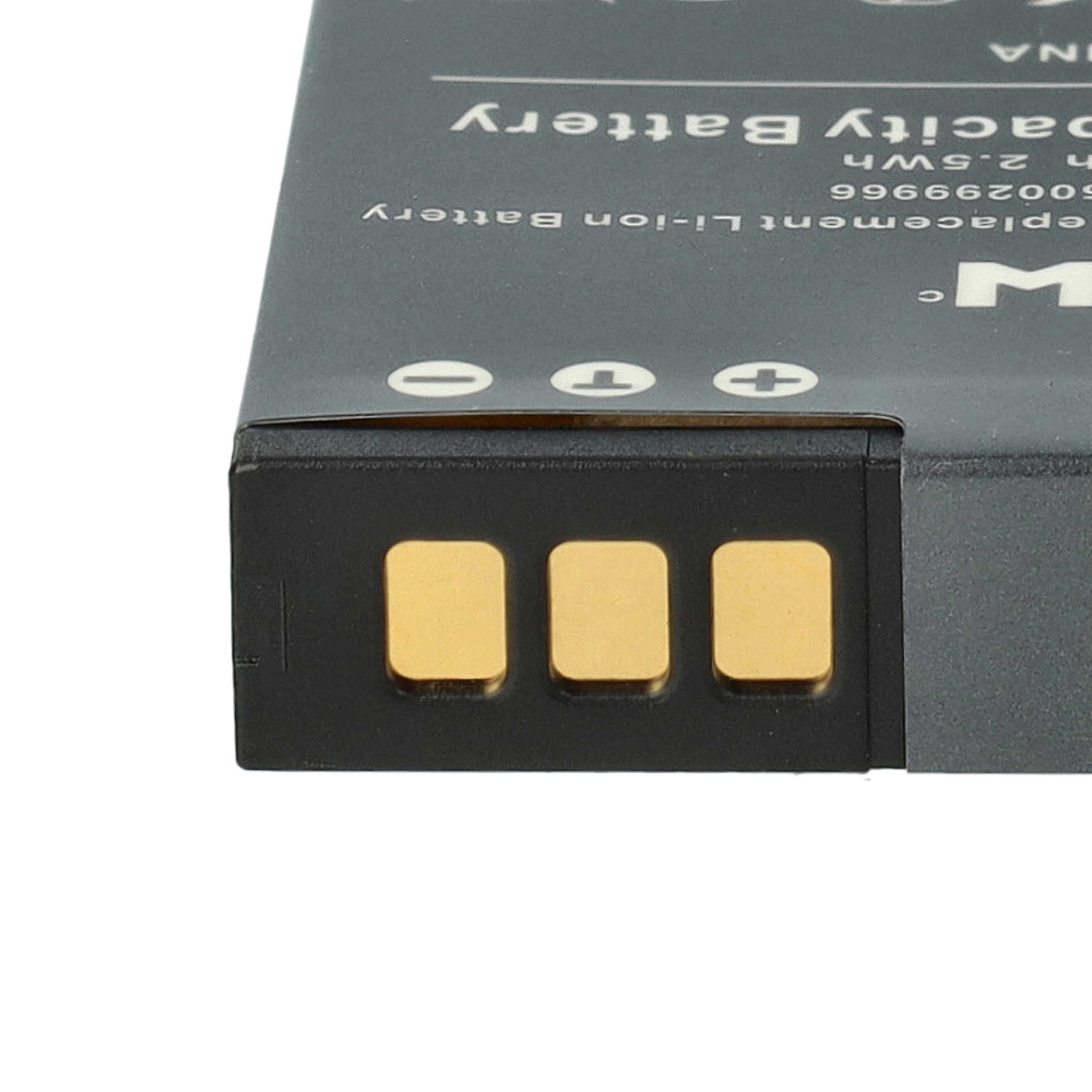 2x Battery replaces Nikon EN-EL12 - 700mAh, 3.6V, Li-Ion