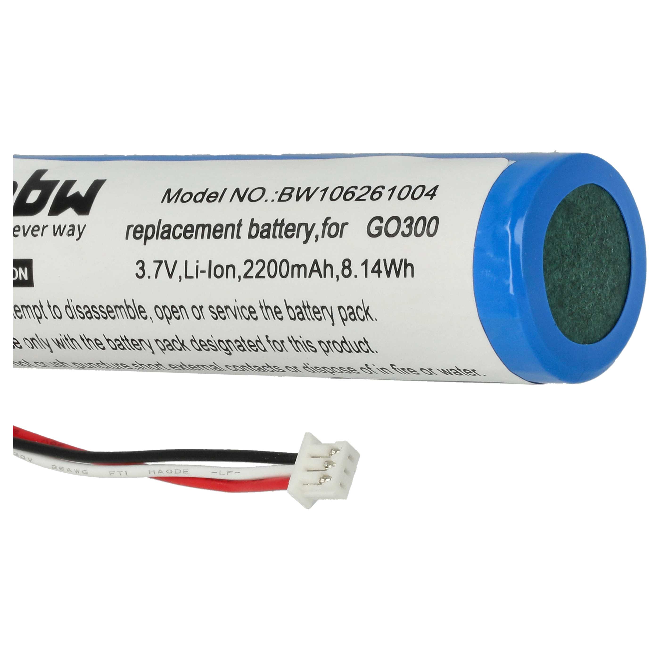 Akumulator do nawigacji GPS zamiennik VF5 - 2200 mAh 3,7 V Li-Ion