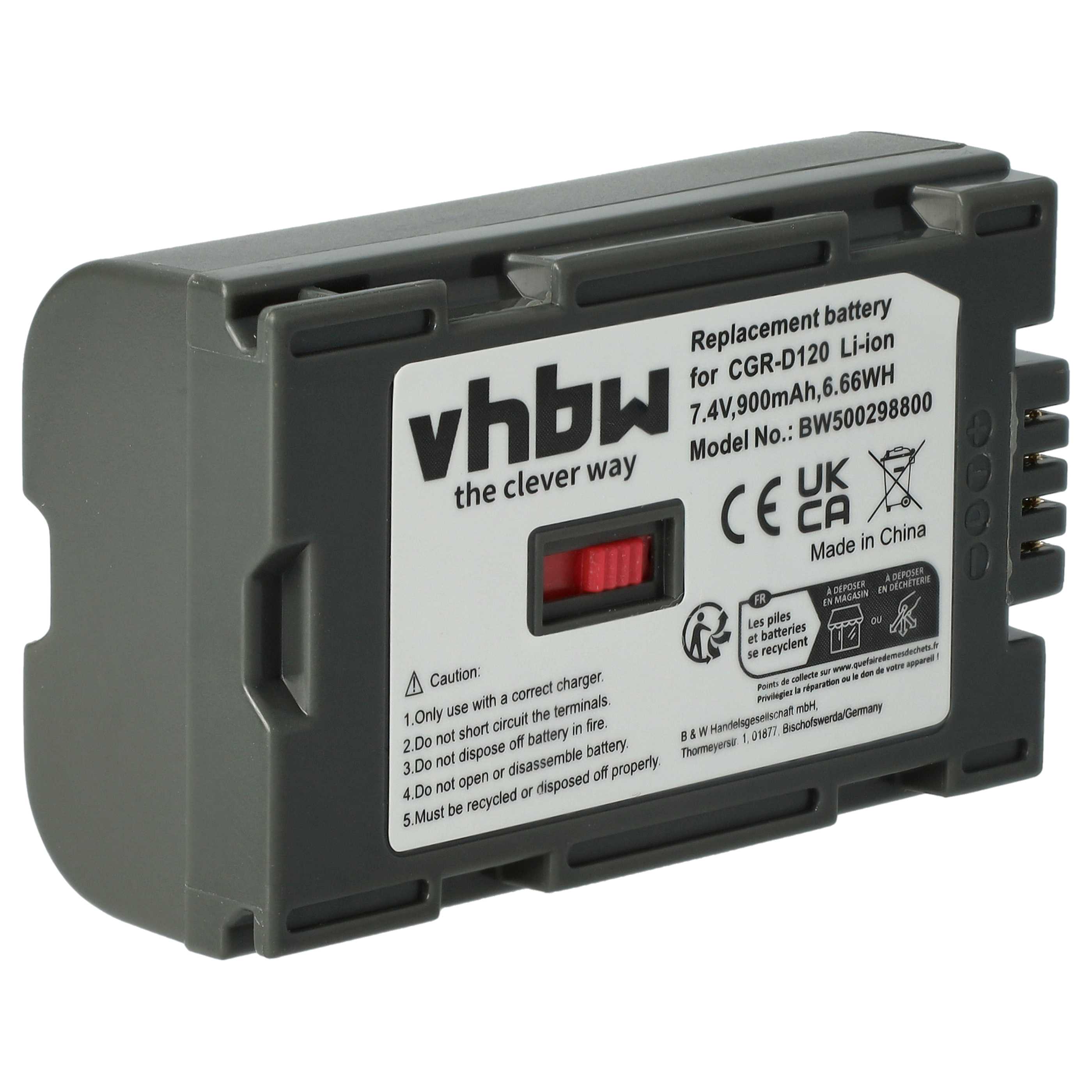 Akumulator do kamery cyfrowej / wideo zamiennik Hitachi DZ-BP28, DZ-BP16 - 900 mAh 7,2 V Li-Ion