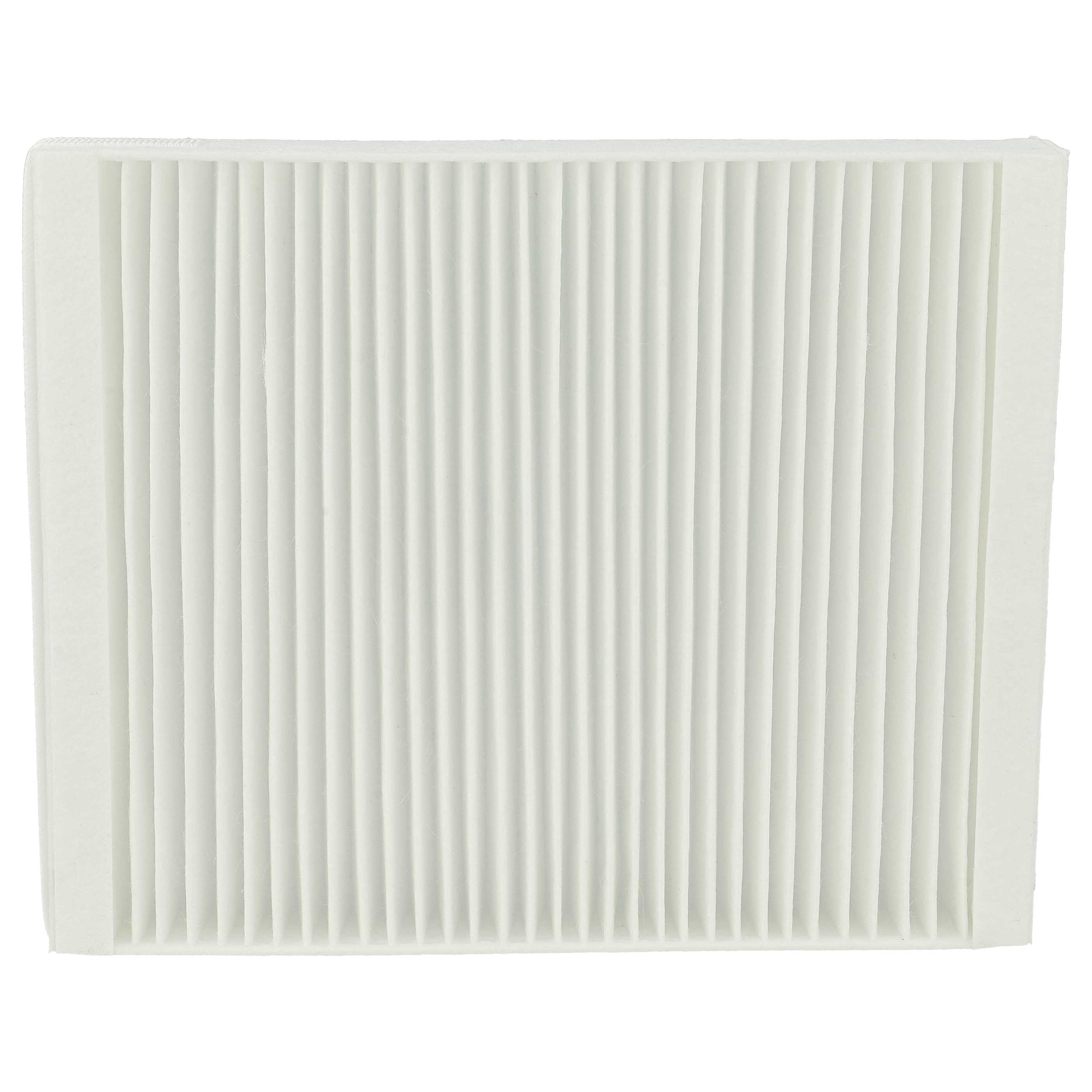 4x Filter als Ersatz für Lunos 040109, 040 109 für Lunos Lüfter - Filterklasse M5, weiß
