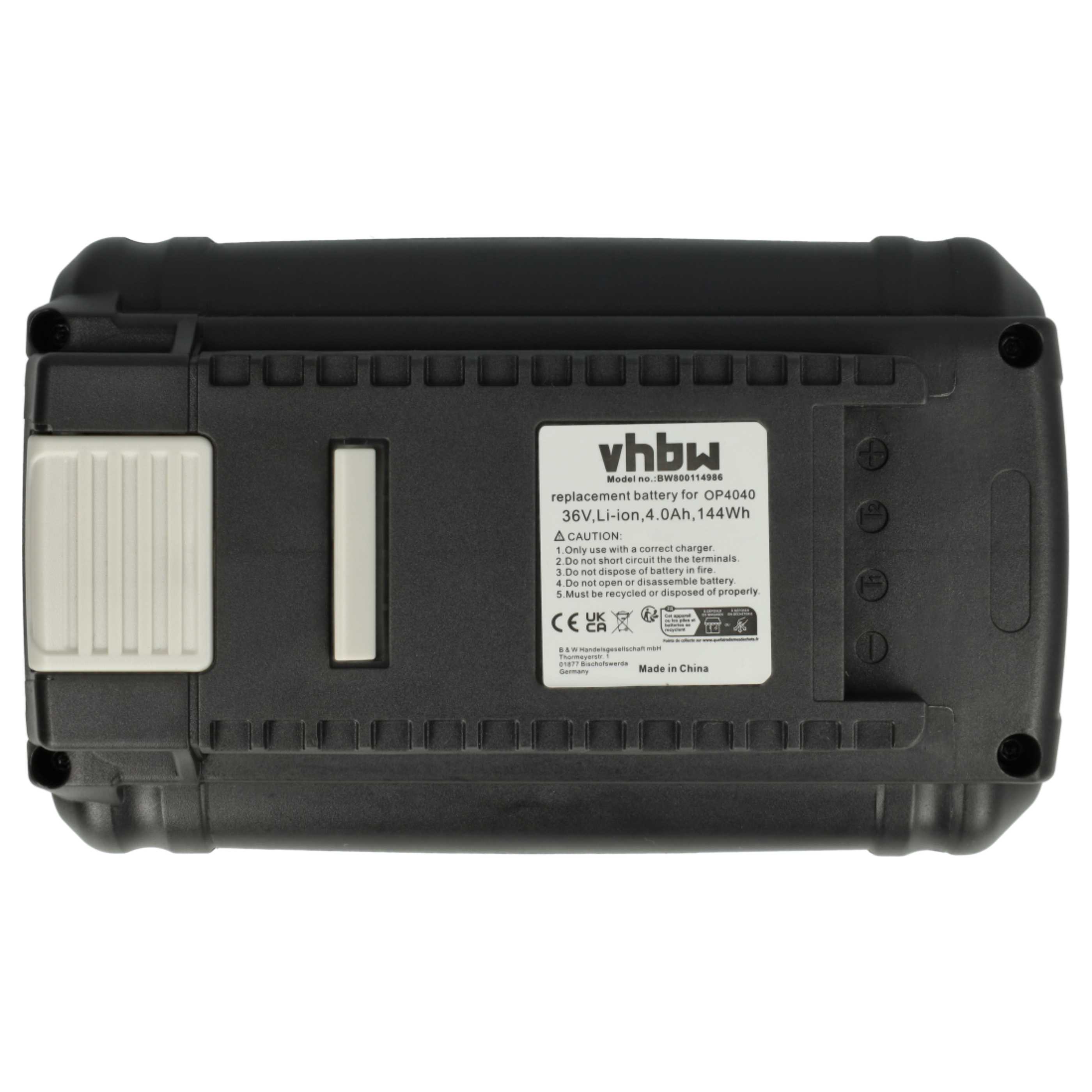 3x Akumulator do elektronarzędzi zamiennik Ryobi BPL3626, BPL3626D, BPL3640, 5133002166 - 4 Ah 36 V Li-Ion