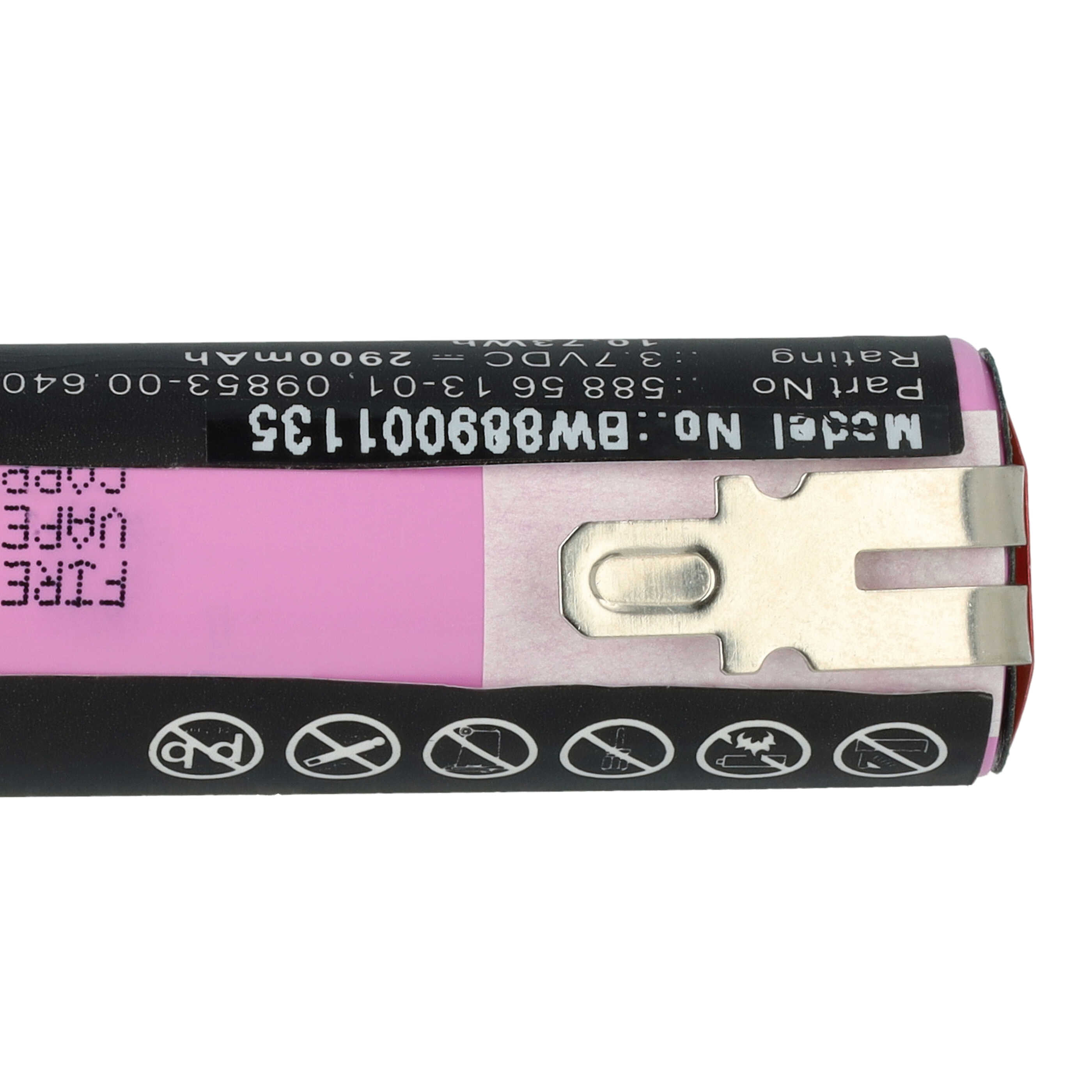 Battery replaces Gardena 09853-00.640.0, 588 56 13-01 - 2900 mAh 3.7 V Li-Ion
