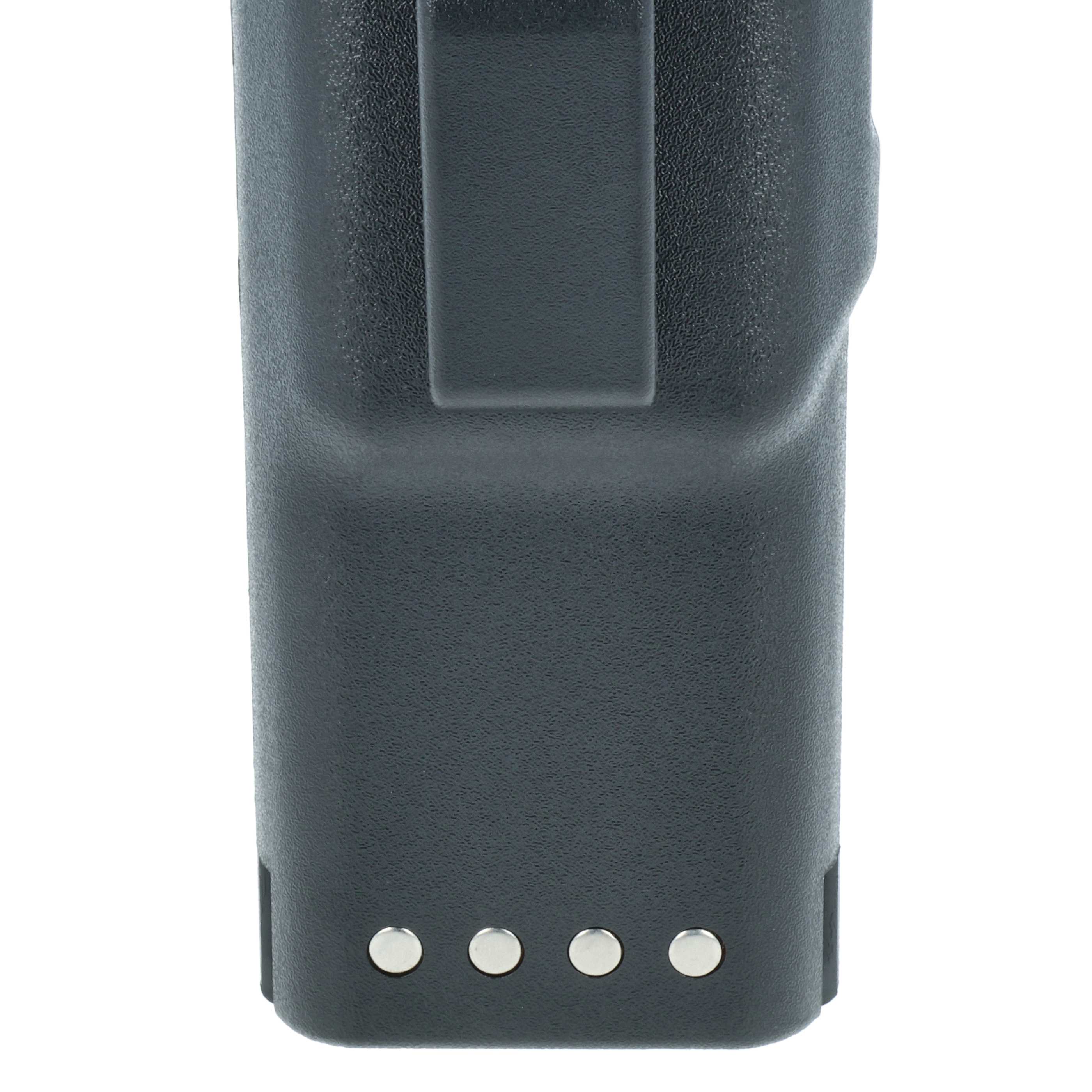 Radio Battery replaces Motorola HNN8133C, HNN9628A, HNN8308A, HNN9628 - 2500 mAh 7.5 V NiMH + Belt Clip
