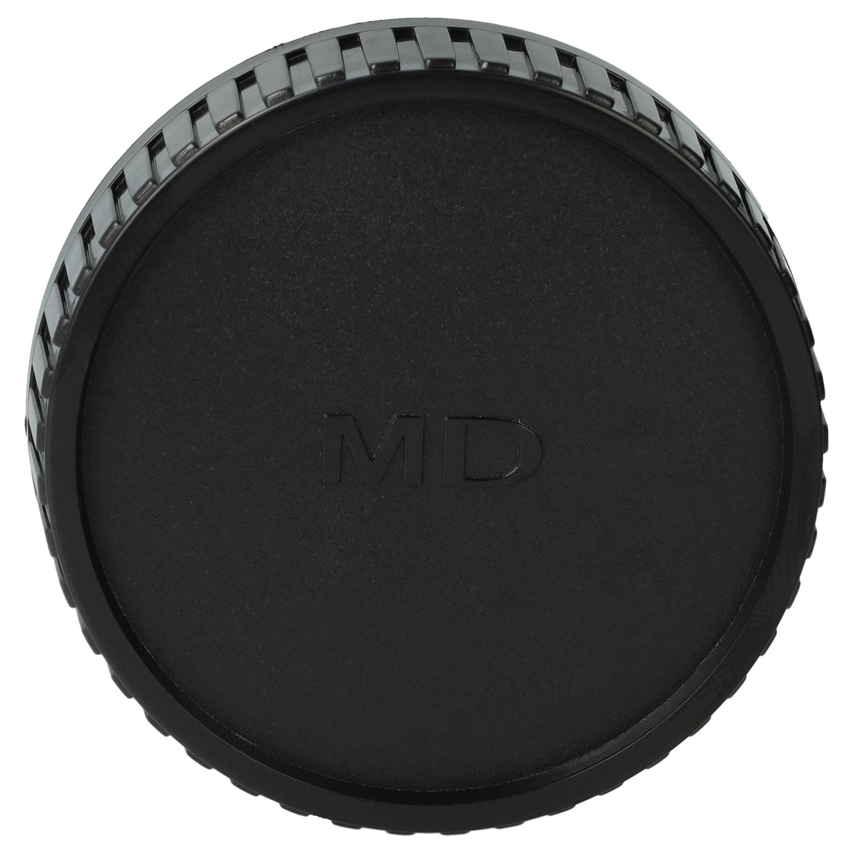 Bouchon d'objectif arrière pour A290 Sony avec baïonnette MD - noir