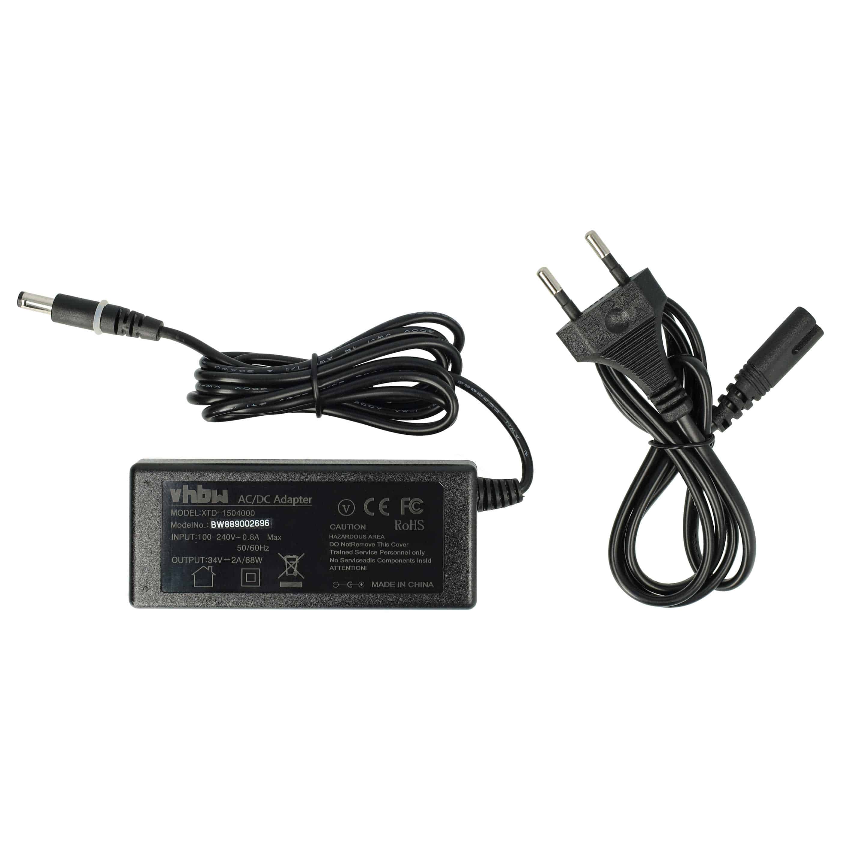 Mains Power Adapter replaces Robomow PWS0016R, PowerBox 2A lawn robot Charging Station etc.