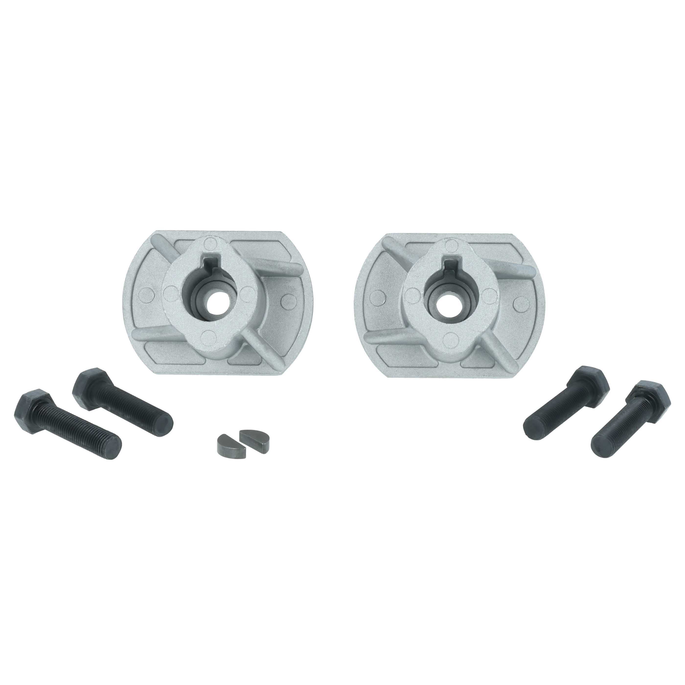 2x Exchange Blade replaces Brill CG82004341, CG82004340 for Cordless Lawnmower etc. - steel, black