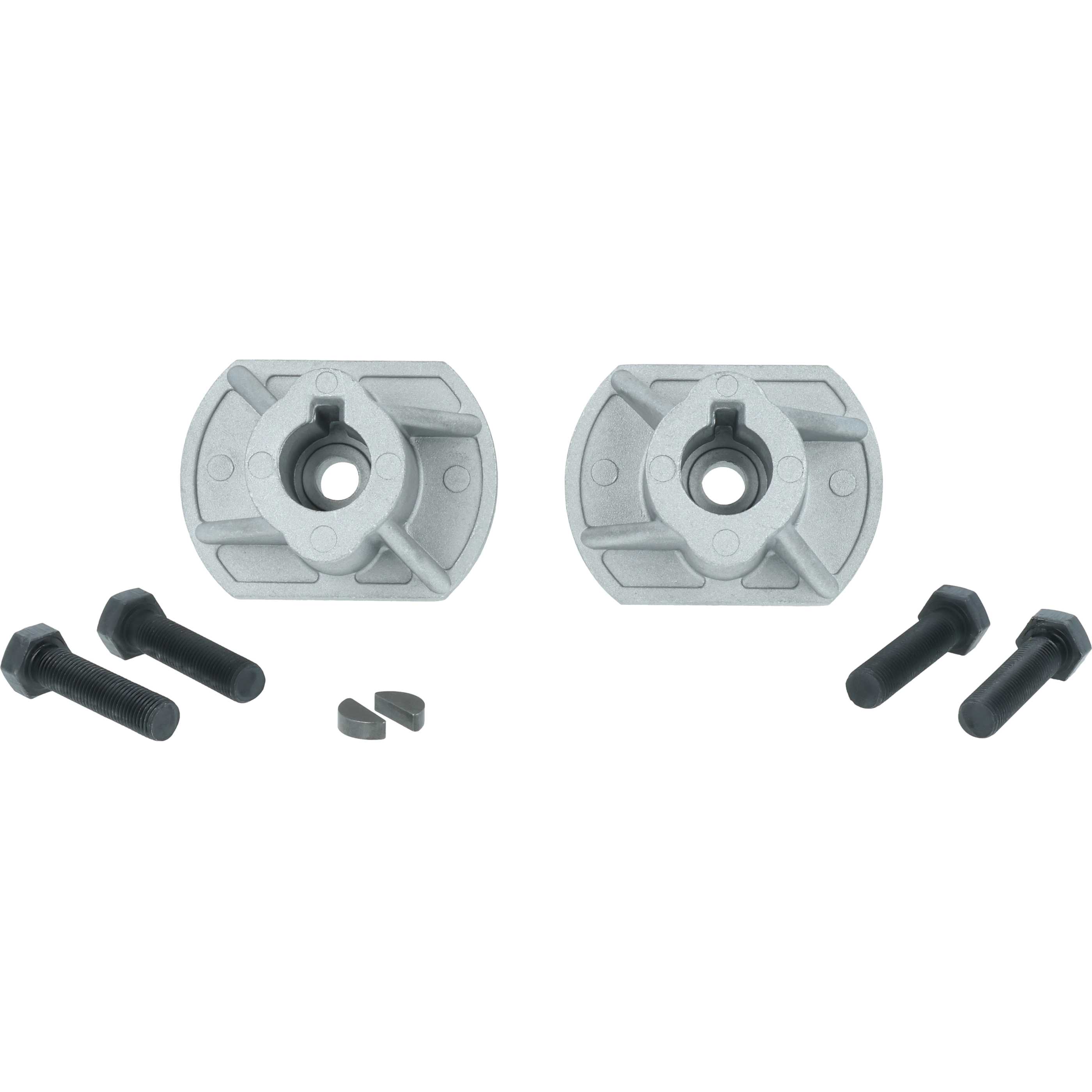 2x Lames remplace Brill CG82004341, CG82004340 pour tondeuse – Couteaux acier, Schwarz