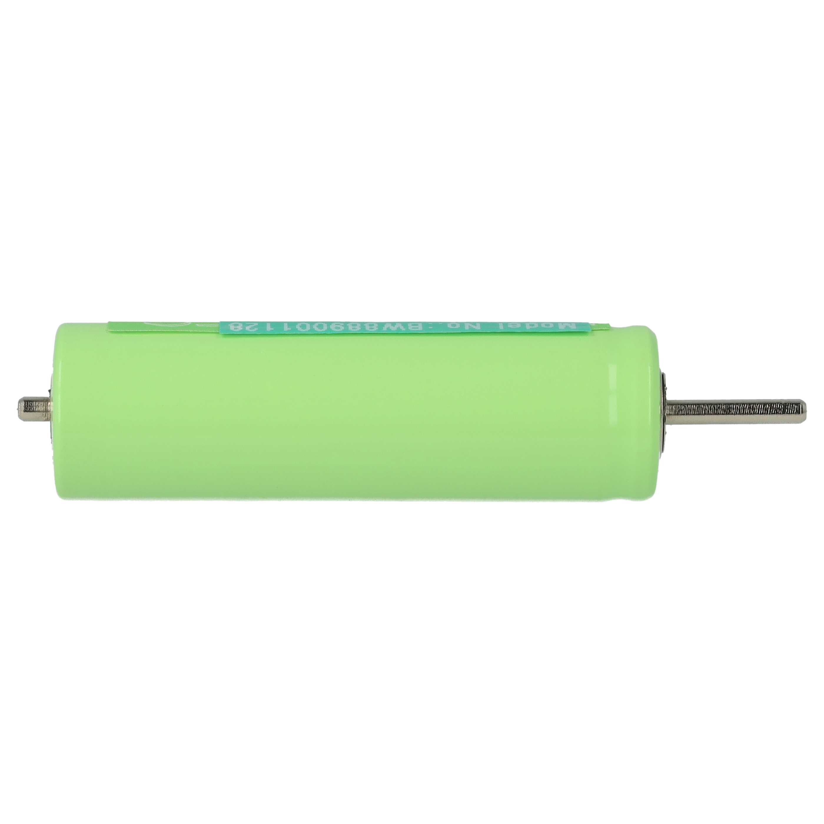 Electric Razor 2x Battery Replacement for Panasonic WERGB80L2508, WES7038L2506 - 2000 mAh 1.2 V NiMH