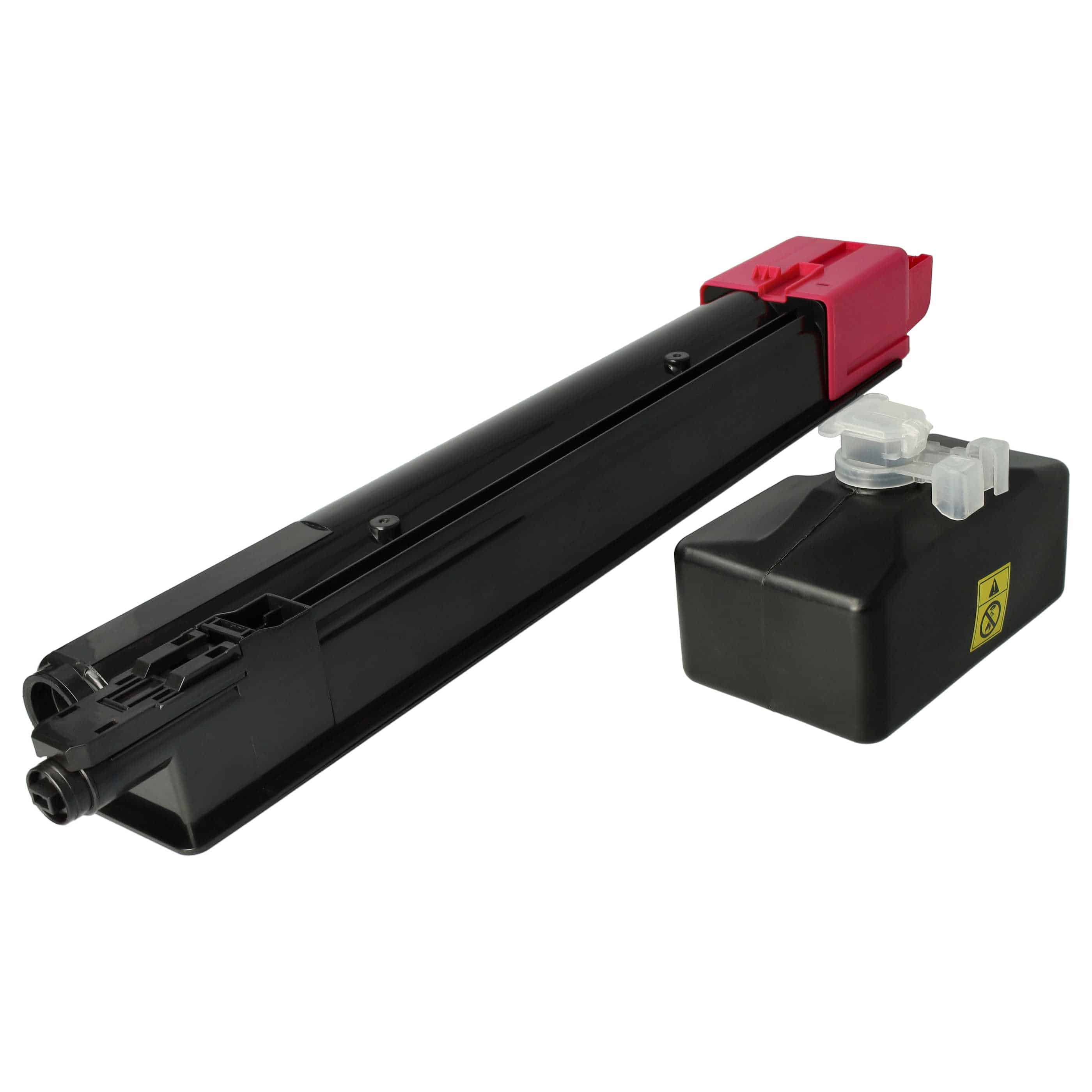 Toner als Ersatz für Kyocera TK-8325, 1T02NPBNL0, TK-8325M für Kyocera Drucker + Resttonerbehälter, Magenta