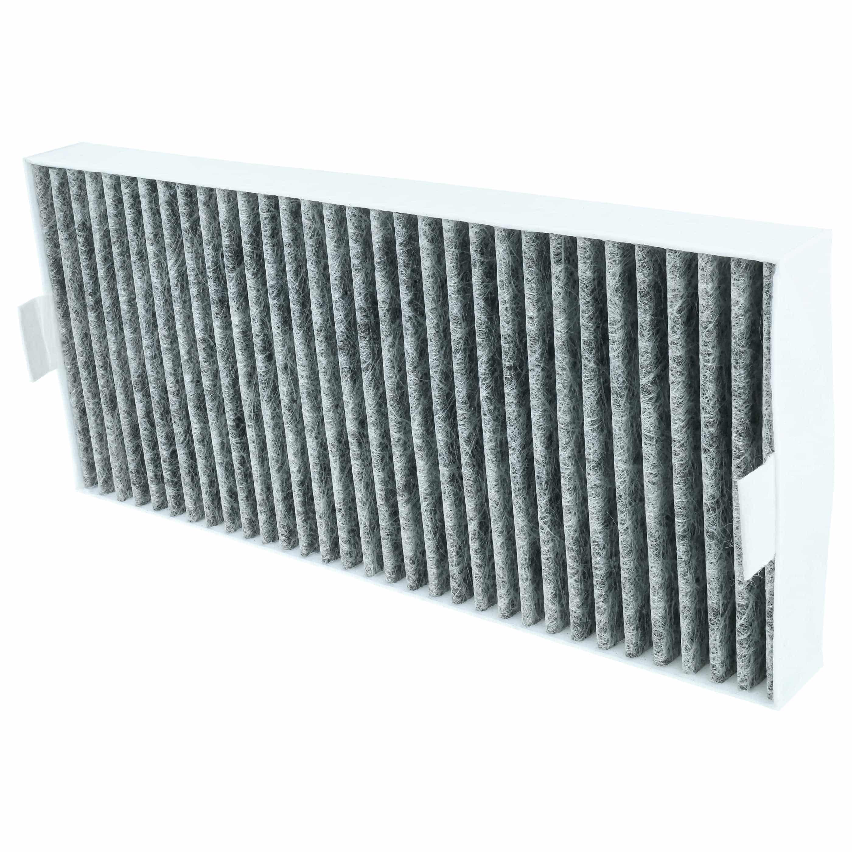 Filtre à charbon actif remplace Miele DKF 35-S, 12187430 pour hotte Miele