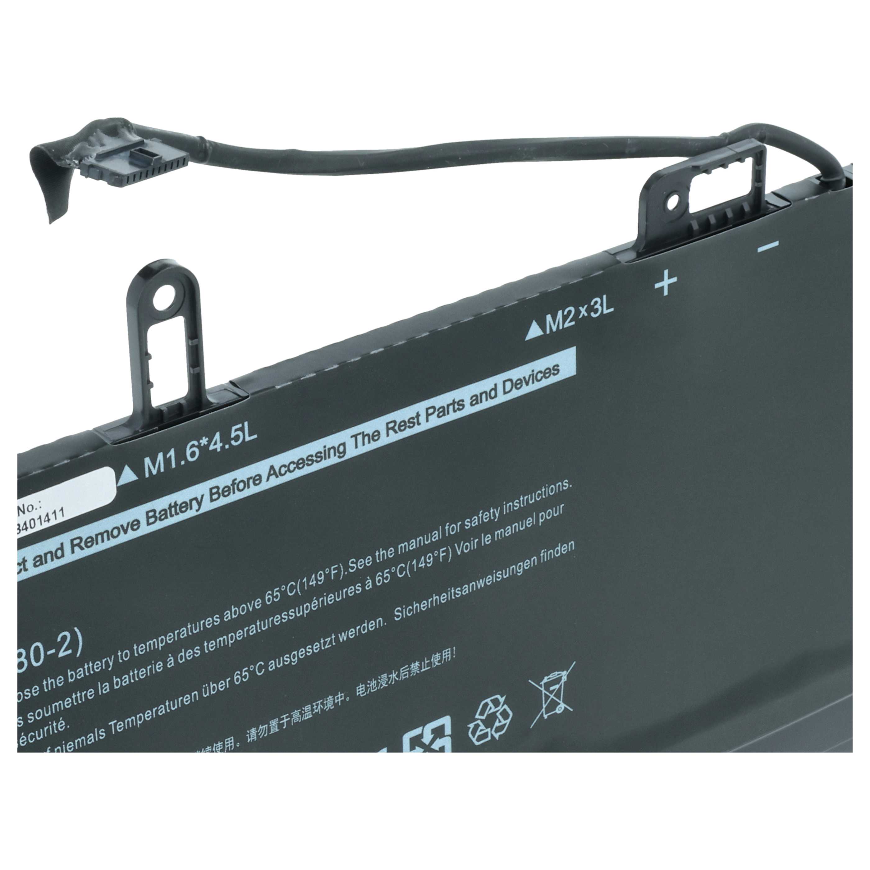 Akumulator do laptopa zamiennik Dell NF2MW - 6750 mAh 7,6 V LiPo