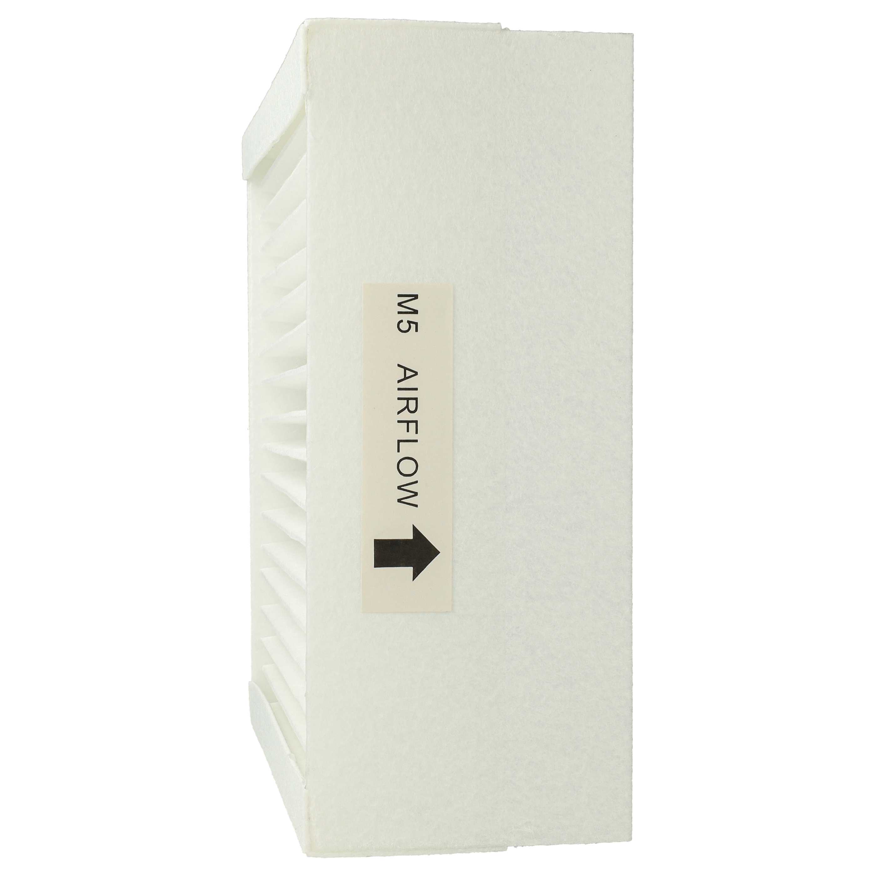 8-tlgs. Filterset für Zehnder Climos 200, Paul Climos 200 Lüfter u.a. - 17 x 17 x 4,5 cm