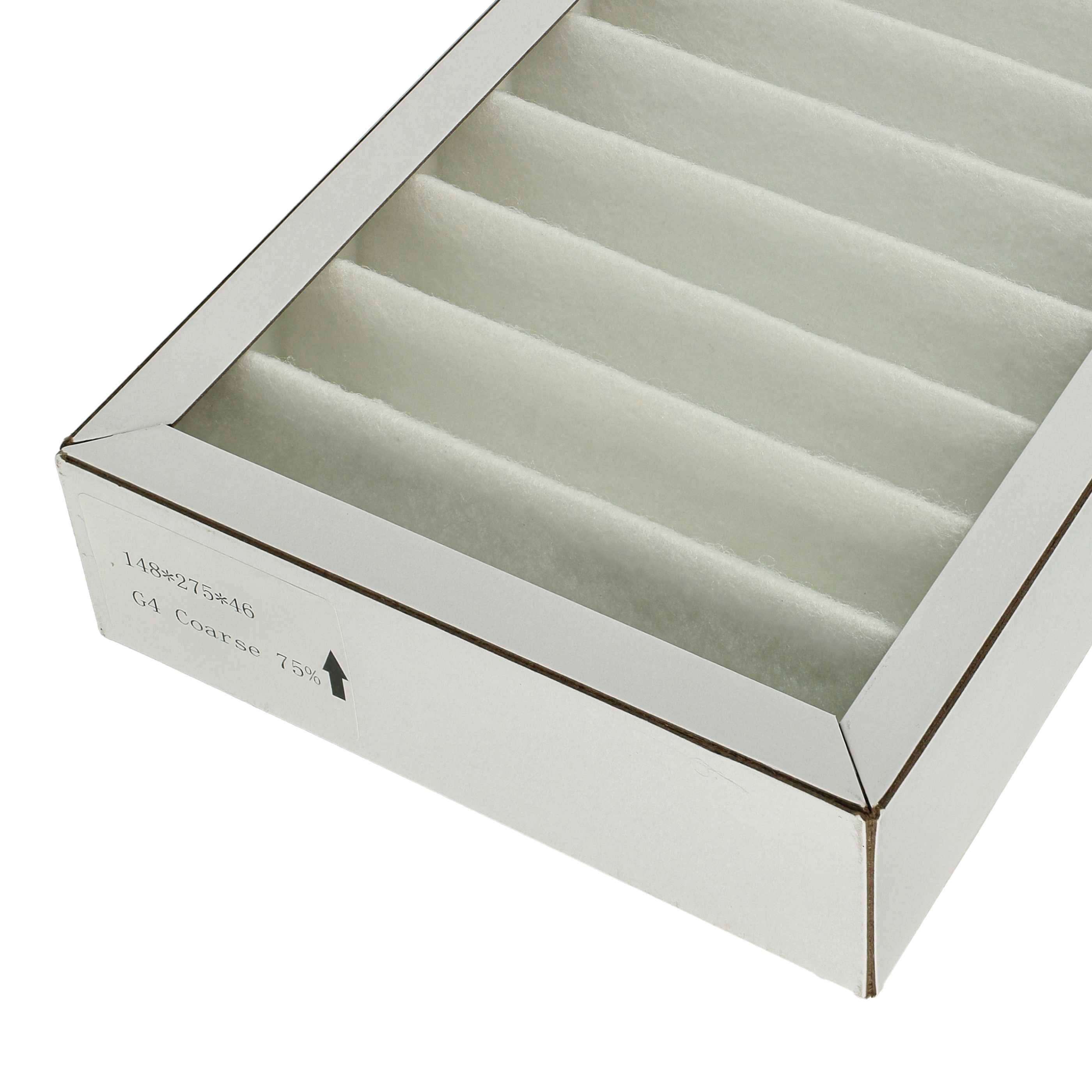 2x Filter als Ersatz für Pluggit APFG4F7-190 für Pluggit Lüfter - Filterklasse G4, weiß