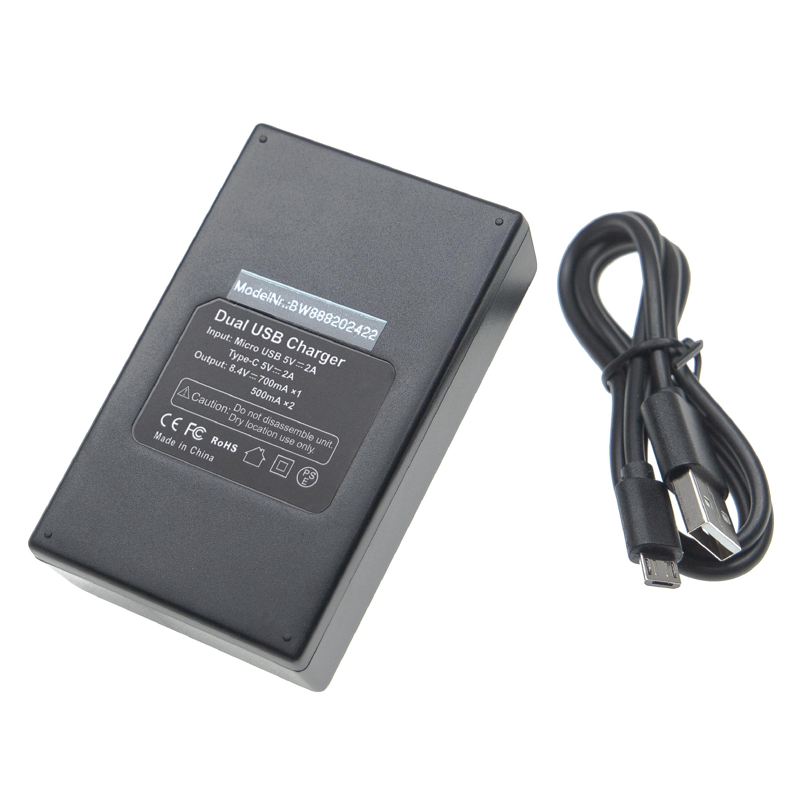 Battery Charger replaces Nikon MH-25, MH-25a suitable for D810a Camera etc. - 0.5 A, 8.4 V