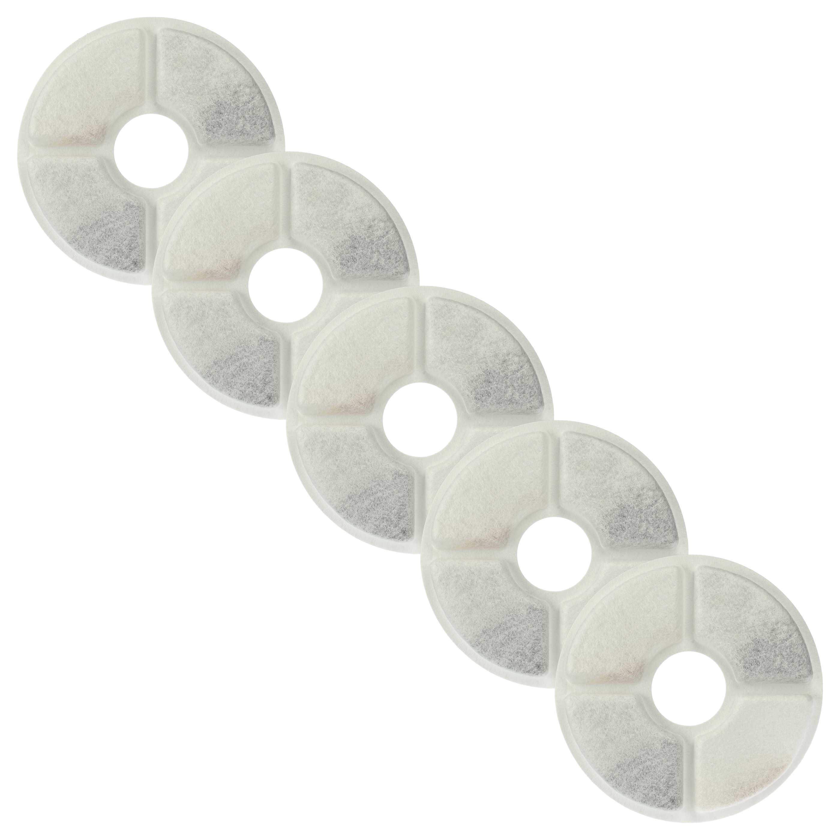 5x Filtr do poidła fontanny dla kota psa Beacon Pet, ENJOY PET, MOSPRO, Pedy - filtr wody