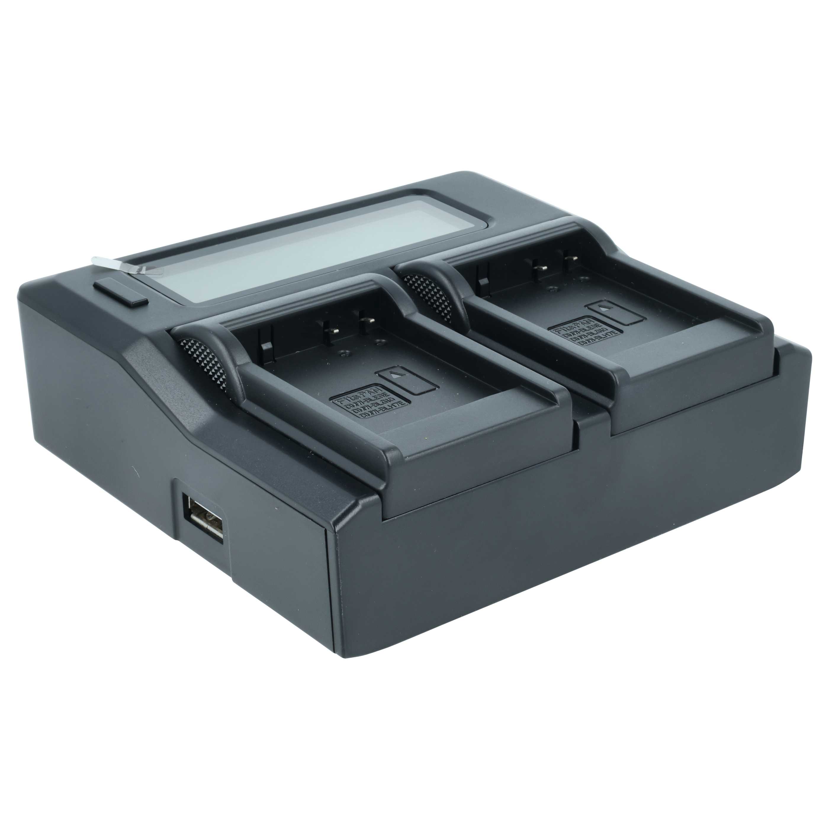 Battery Charger suitable for Leica, Panasonic Lumix Digital Camera etc. - 0.5 / 0.8 / 1.0 / 1.5 A, 8.4/12.6/16