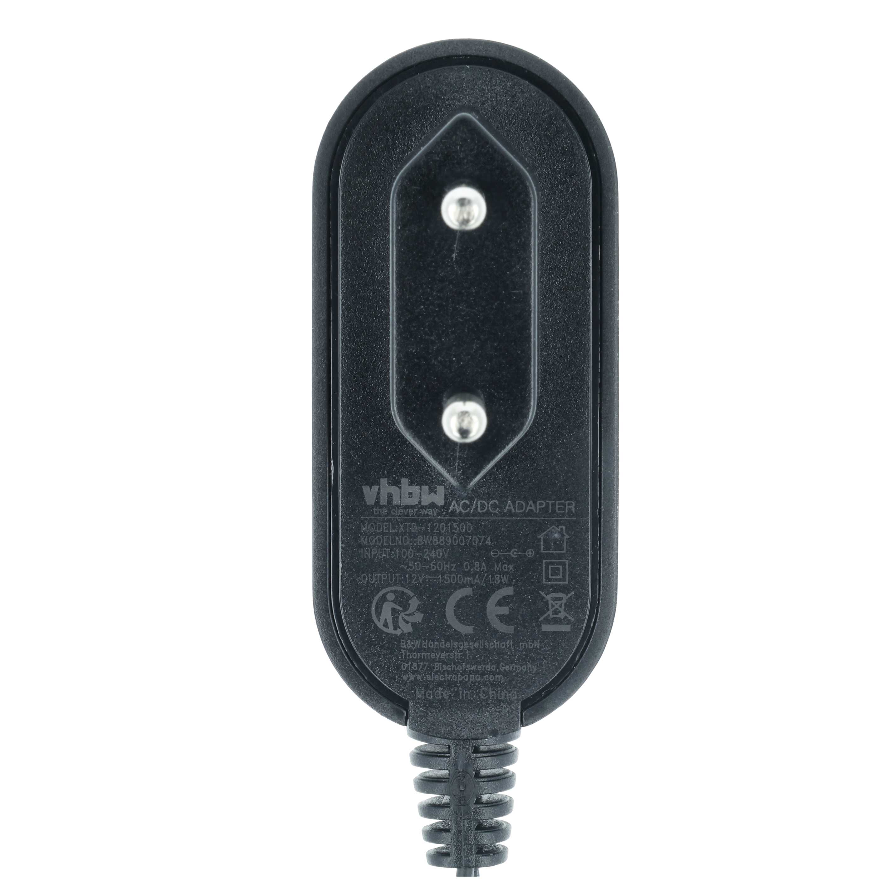 Mains Power Adapter replaces PSA 18R-120P for Gigaset Landline Telephone etc. - 140 cm