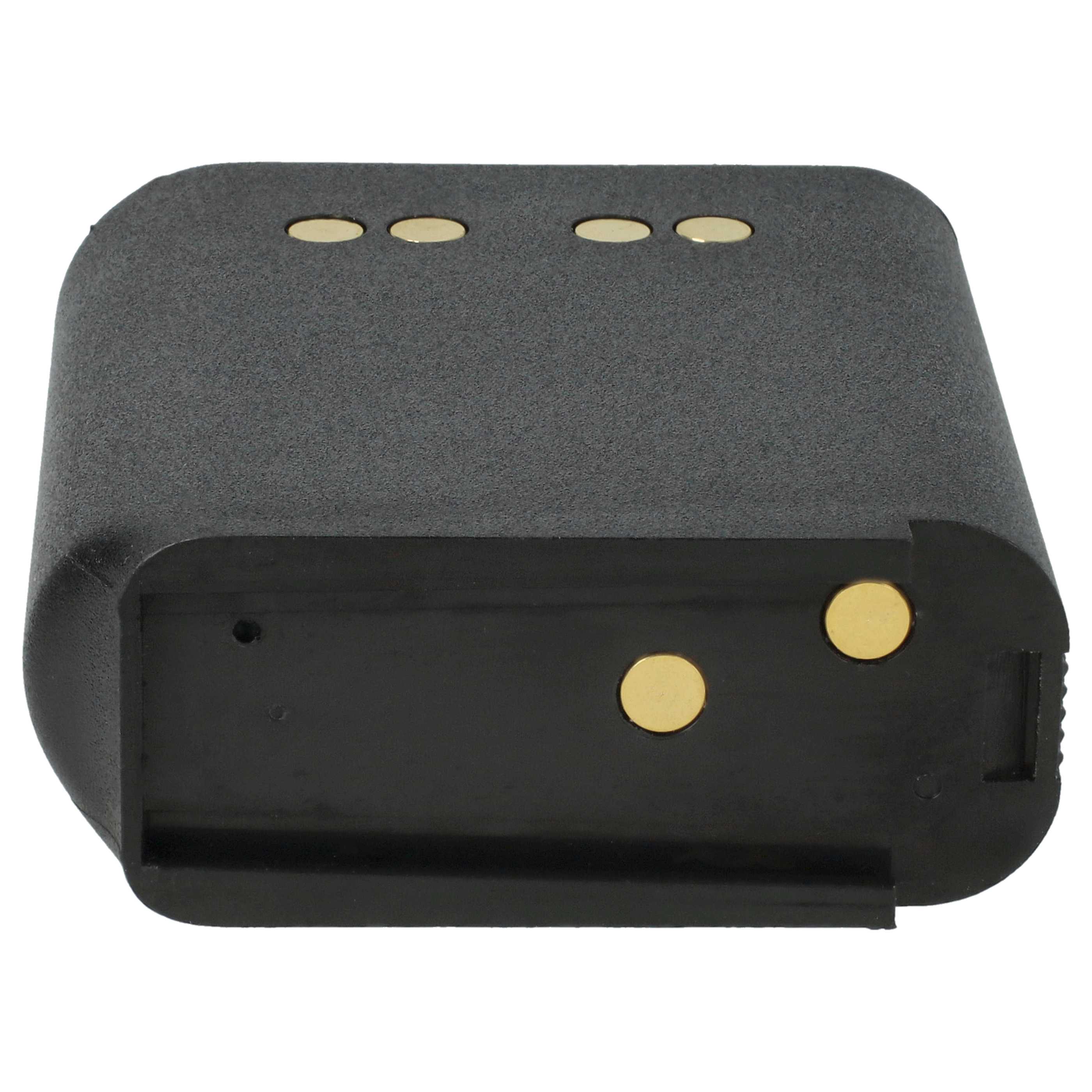 Radio 2x Battery replaces Motorola NTN4538, NTN4594, NTN4592, NTN4593, NTN4593DR - 1800 mAh 7.2 V NiMH