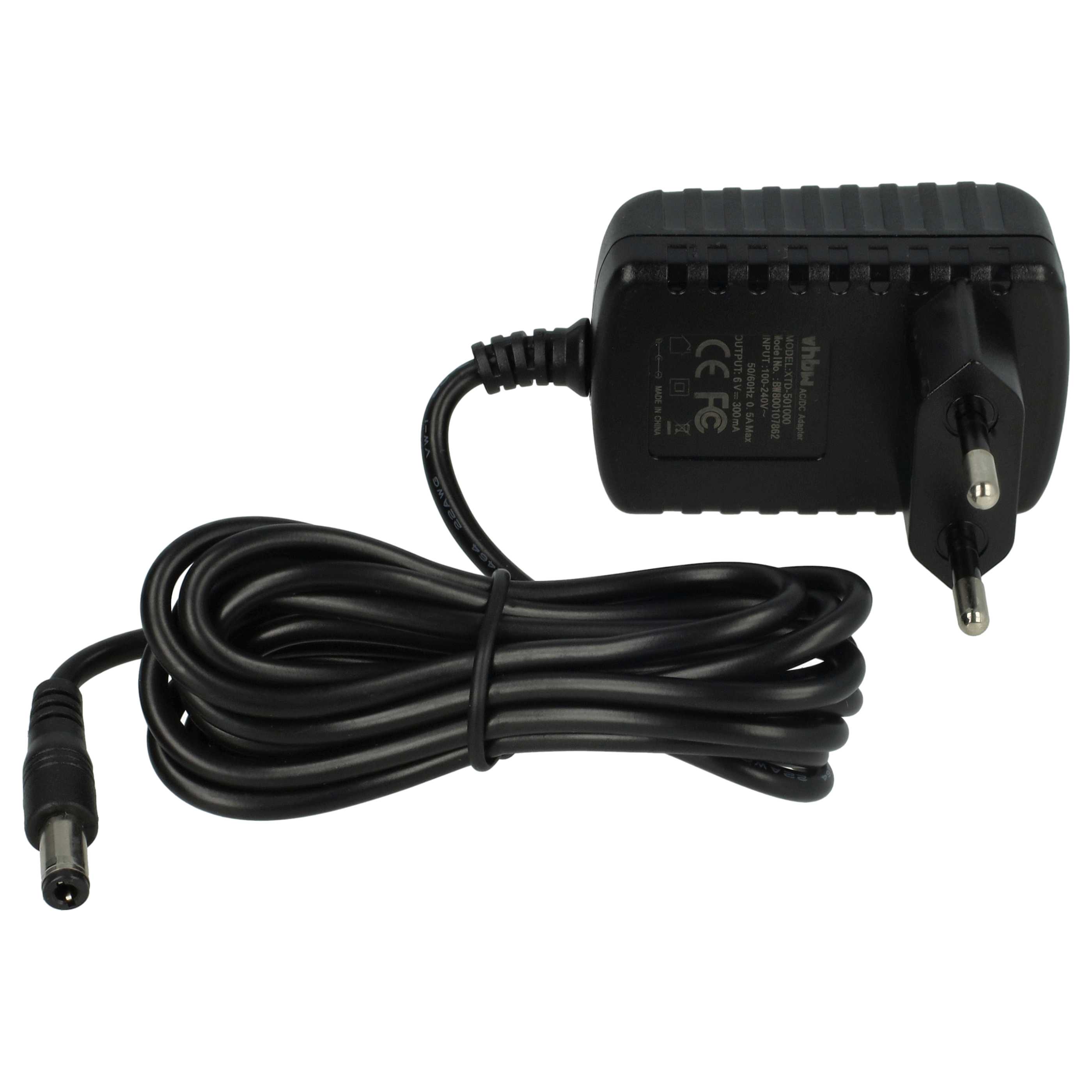 Mains Power Adapter replaces Sharp EA-28A, SH-MX15W EU for Sharp Receipt Printing Calculator - 9.1 cm