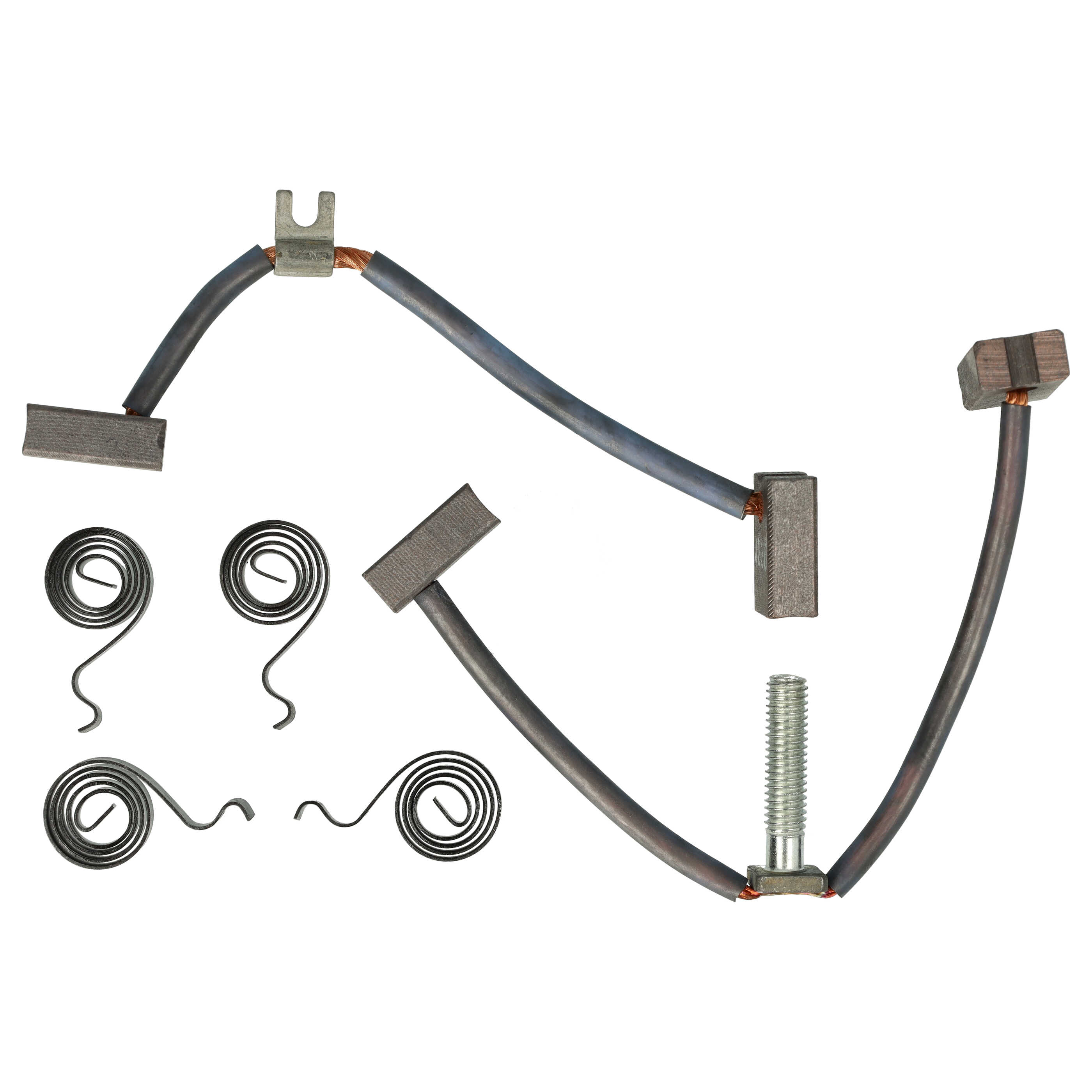 4x Kohlebürste als Ersatz für Bär Cargolift 101123372, 101123374 für Elektrowerkzeug - 19 x 12,45 x 7mm