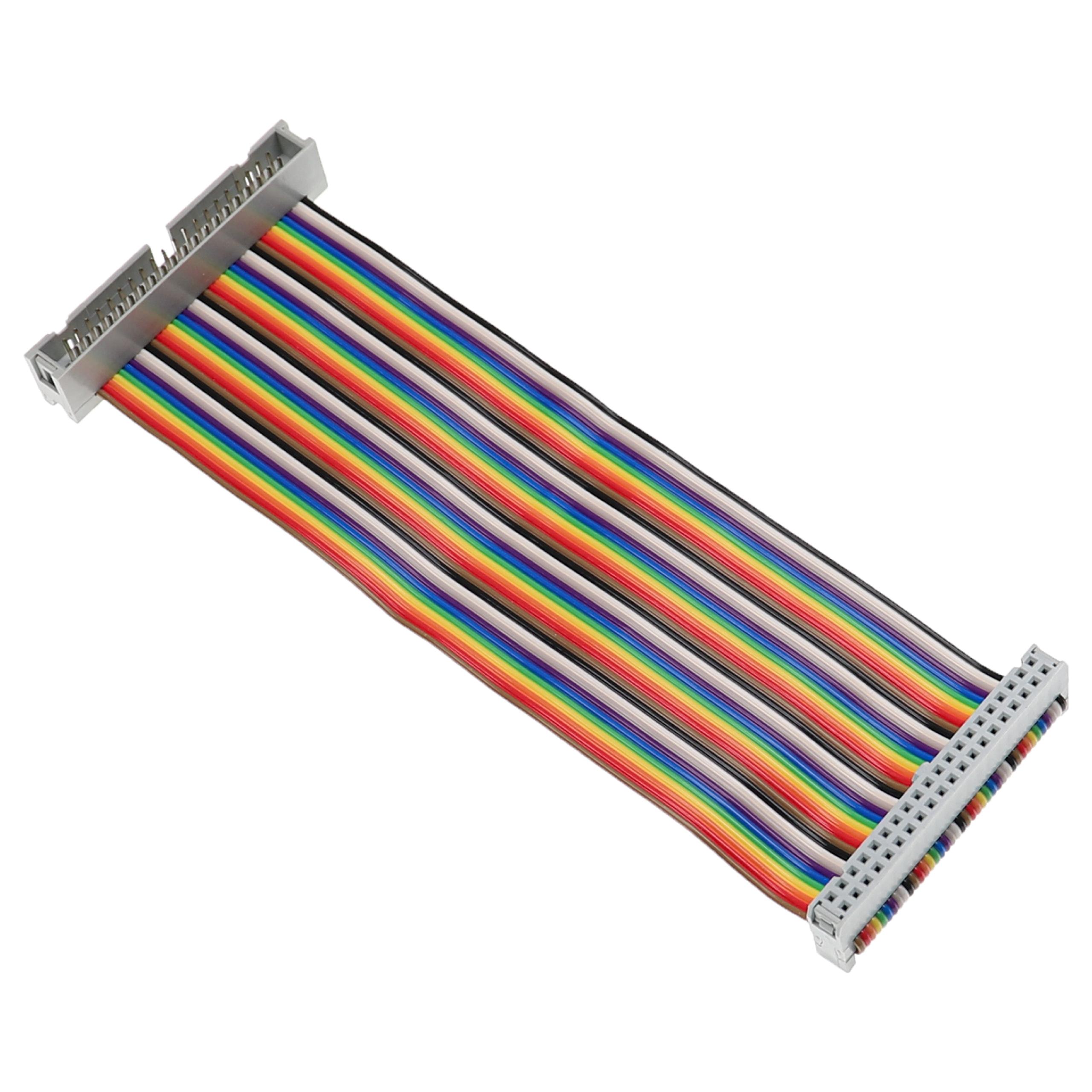 GPIO Cable 40 Pin suitable for Raspberry Pi Mini Computer - GPIO Extension Cable, Multi-Coloured, 15 cm