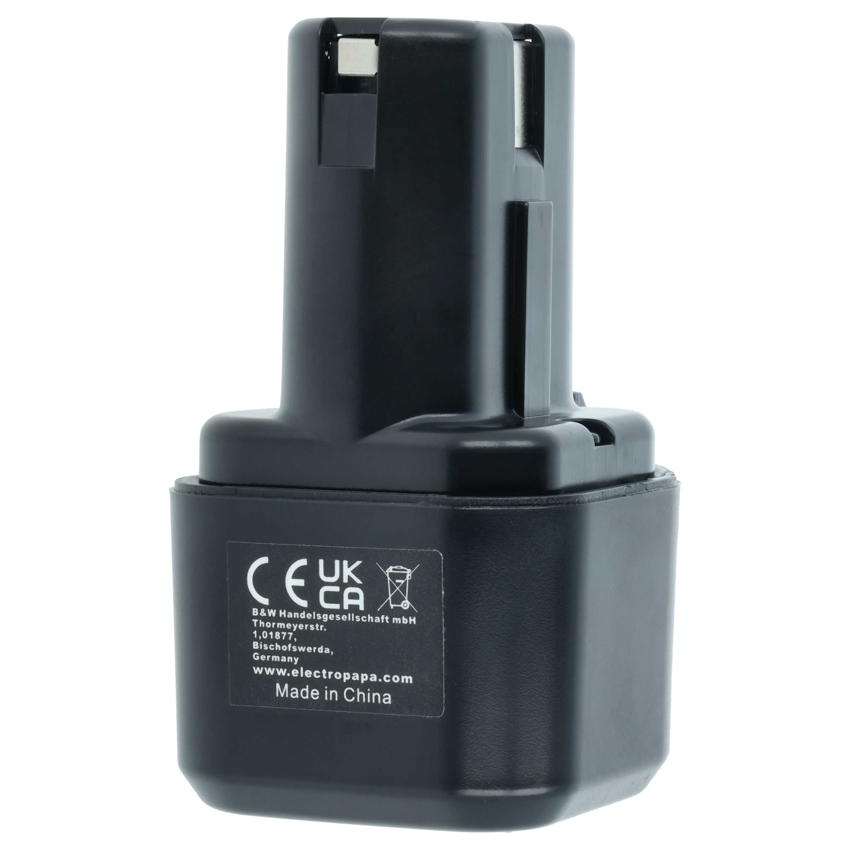 Battery replaces Hitachi EB712S, 325292, EB714S Electric Power Tool - 3300 mAh, 7.2 V, NiMH