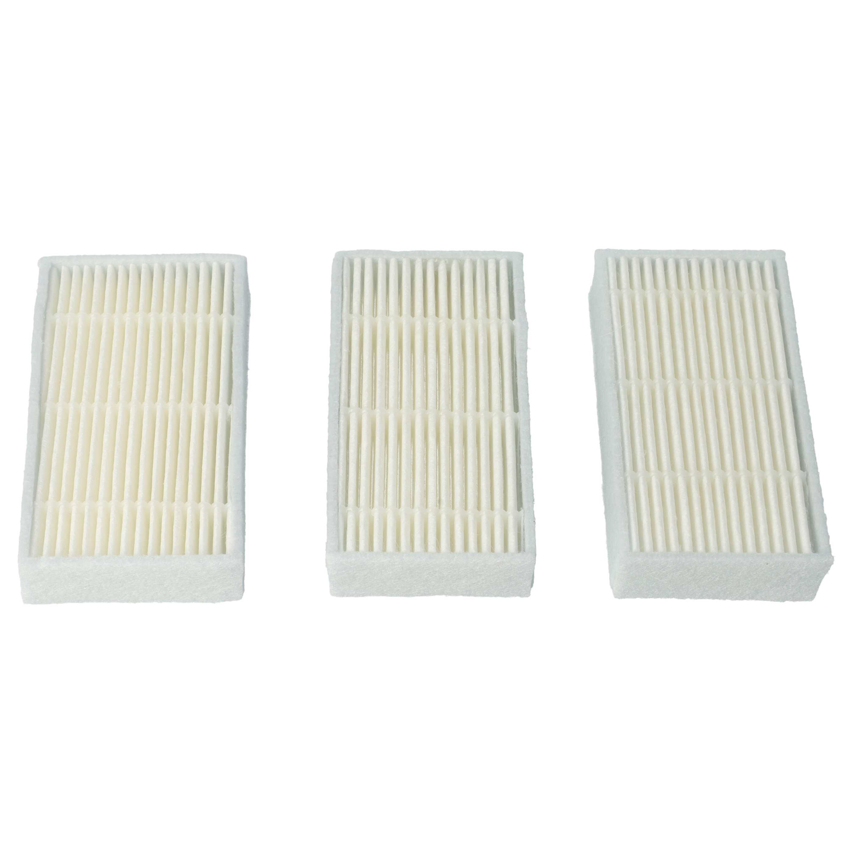 9x Filter suitable for Medion MD18500, MD18501, E32 SW, iLife V5, Proscenic 790T , filter class H11