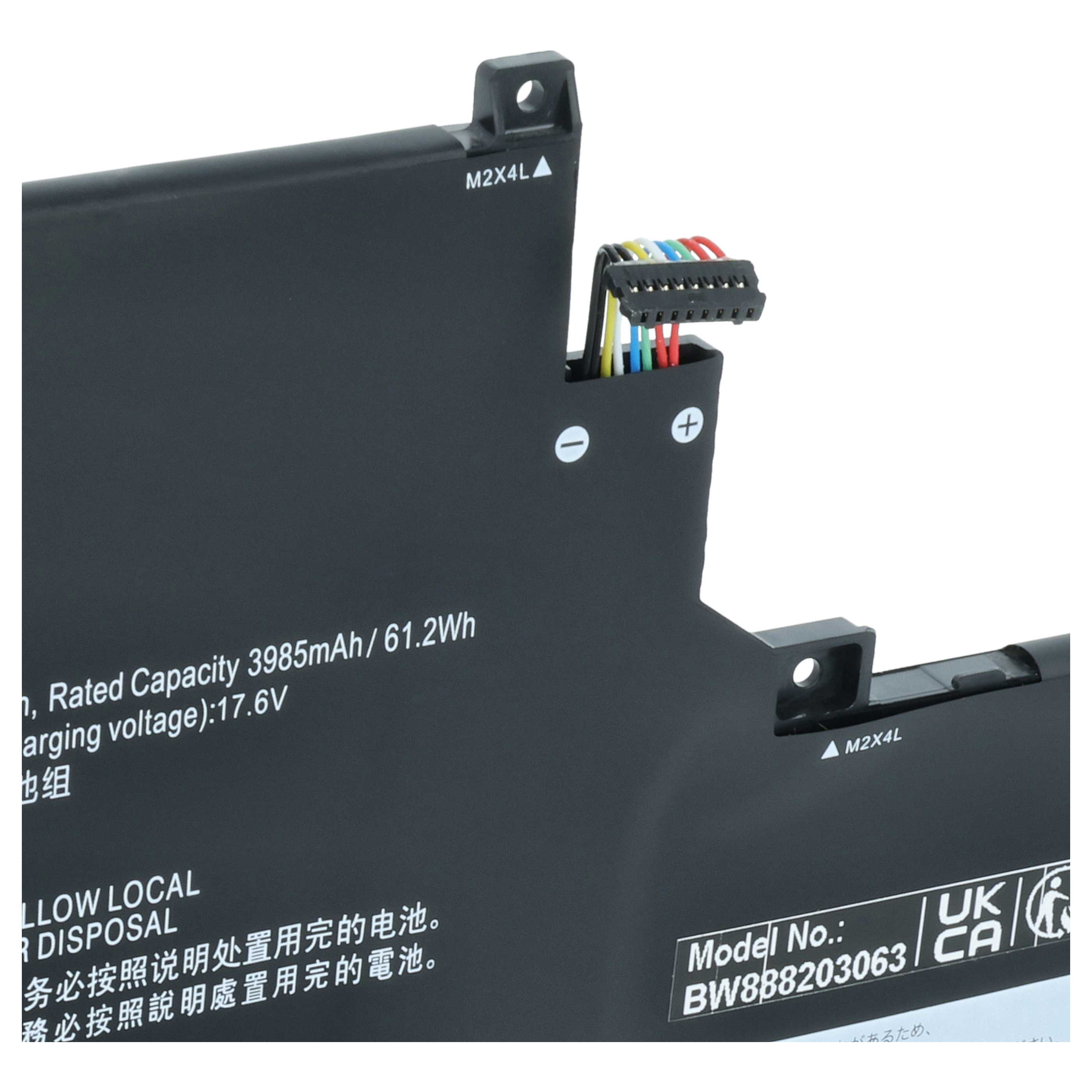 Akumulator do laptopa zamiennik Lenovo 5B10U97773, 5B10U97772, 5B10W67424, 5B10W67253 - 3950 mAh 15,36 V LiPo