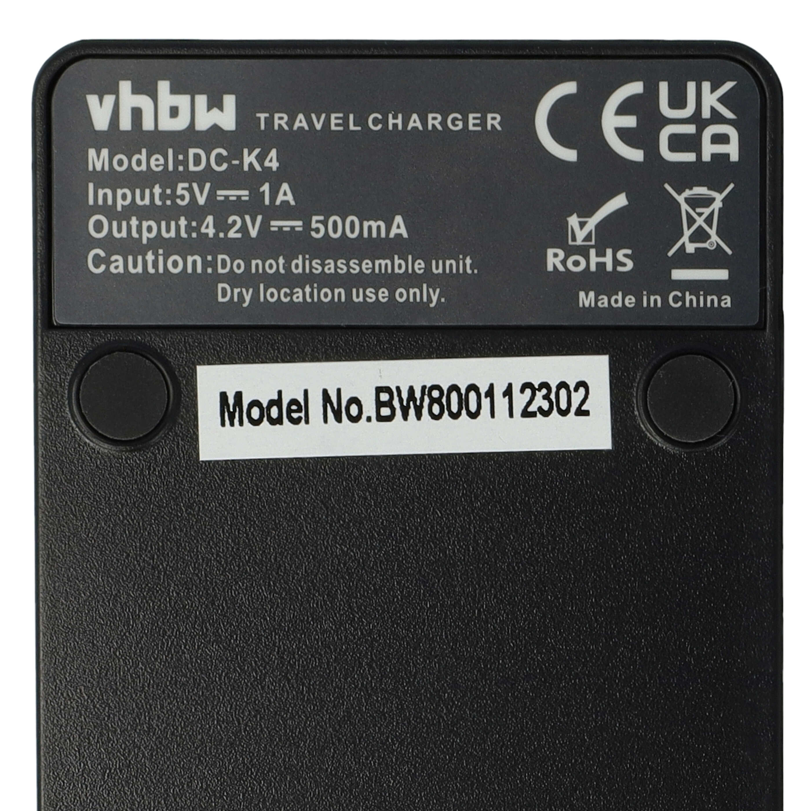Battery Charger suitable for Coolpix P1 Camera etc. - 0.5 A, 4.2 V
