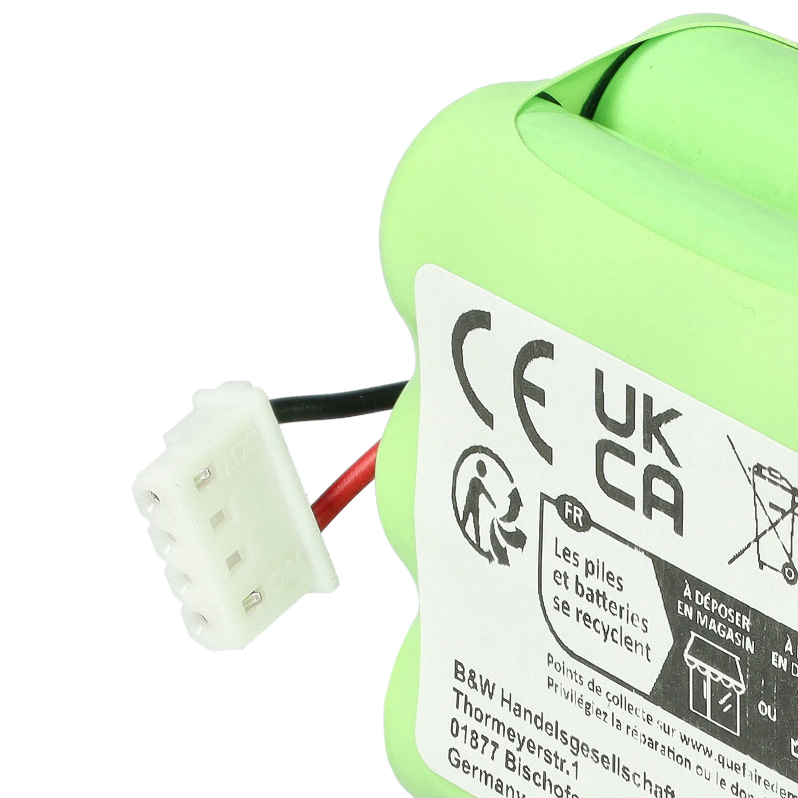Battery Replacement for GPRHC152M073 for - 1500mAh, 7.2V, NiMH
