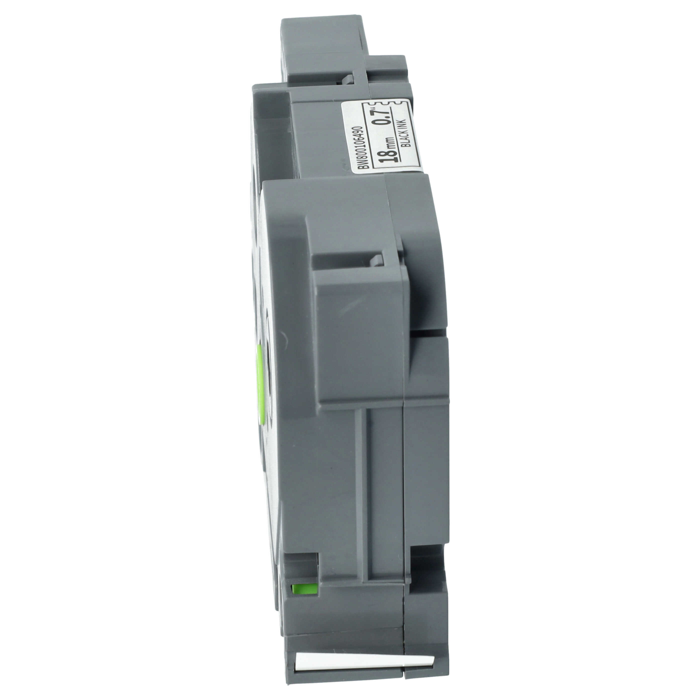 50x Label Tape replaces Brother TZE-241, TZ-241 - 18 mm Black to White
