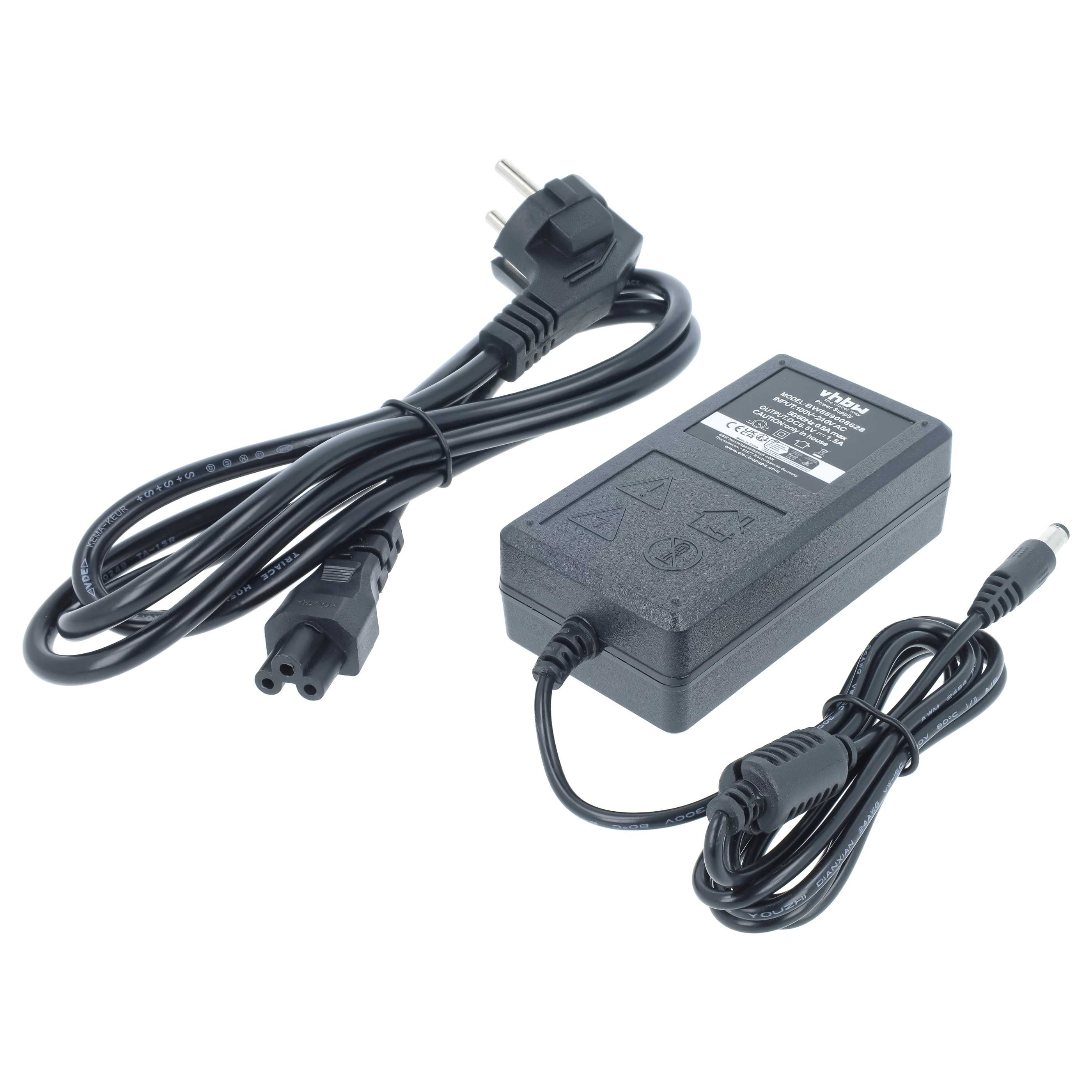 Netzteil für Gitarrenverstärker wie Blackstar FLY 3, ersetzt Blackstar PSU-1 FLY 3, 6.5 V, 1.5 A