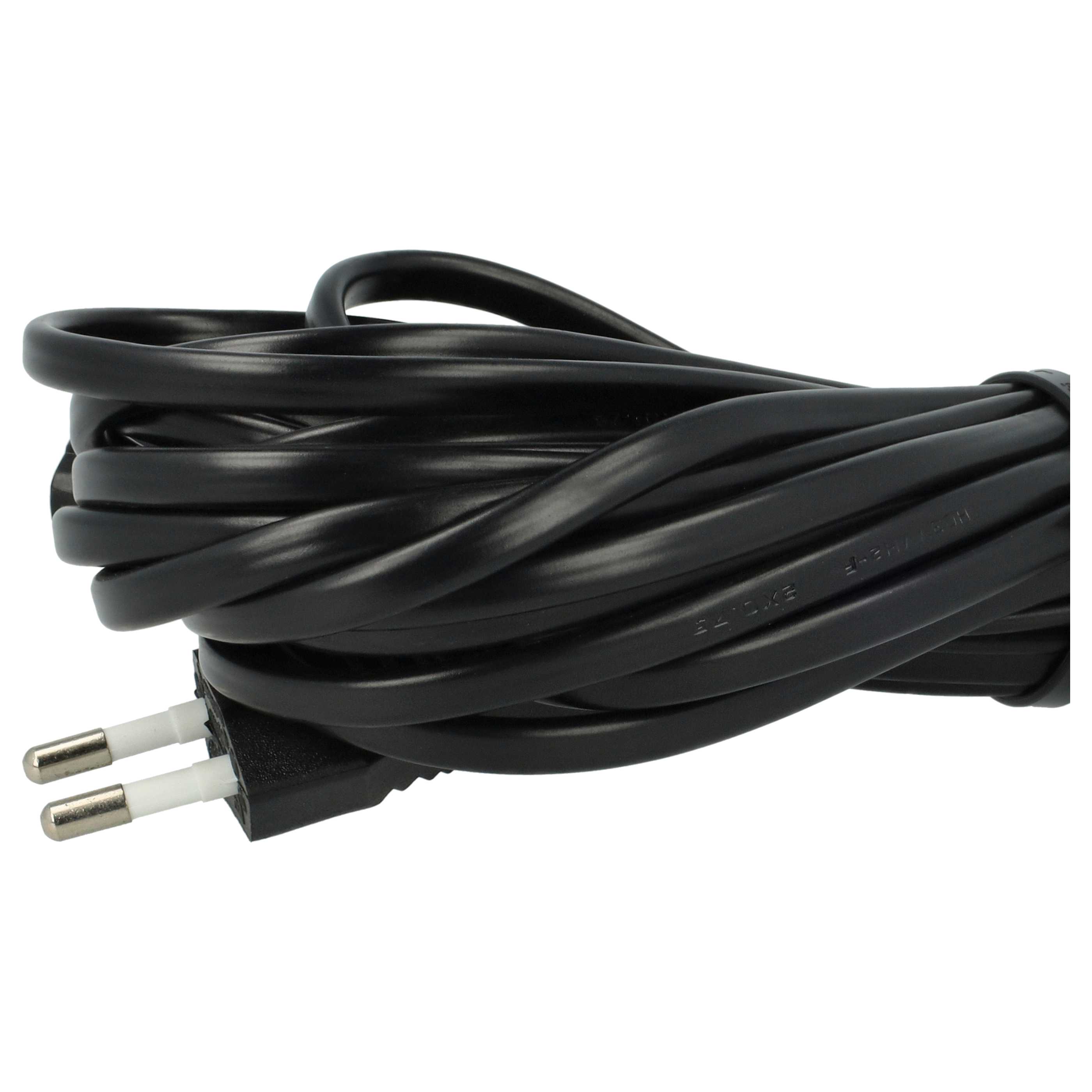 5x Power Cable suitable for Vorwerk Kobold 200, VK 200 Vacuum Cleaner etc. - 10 m Cable