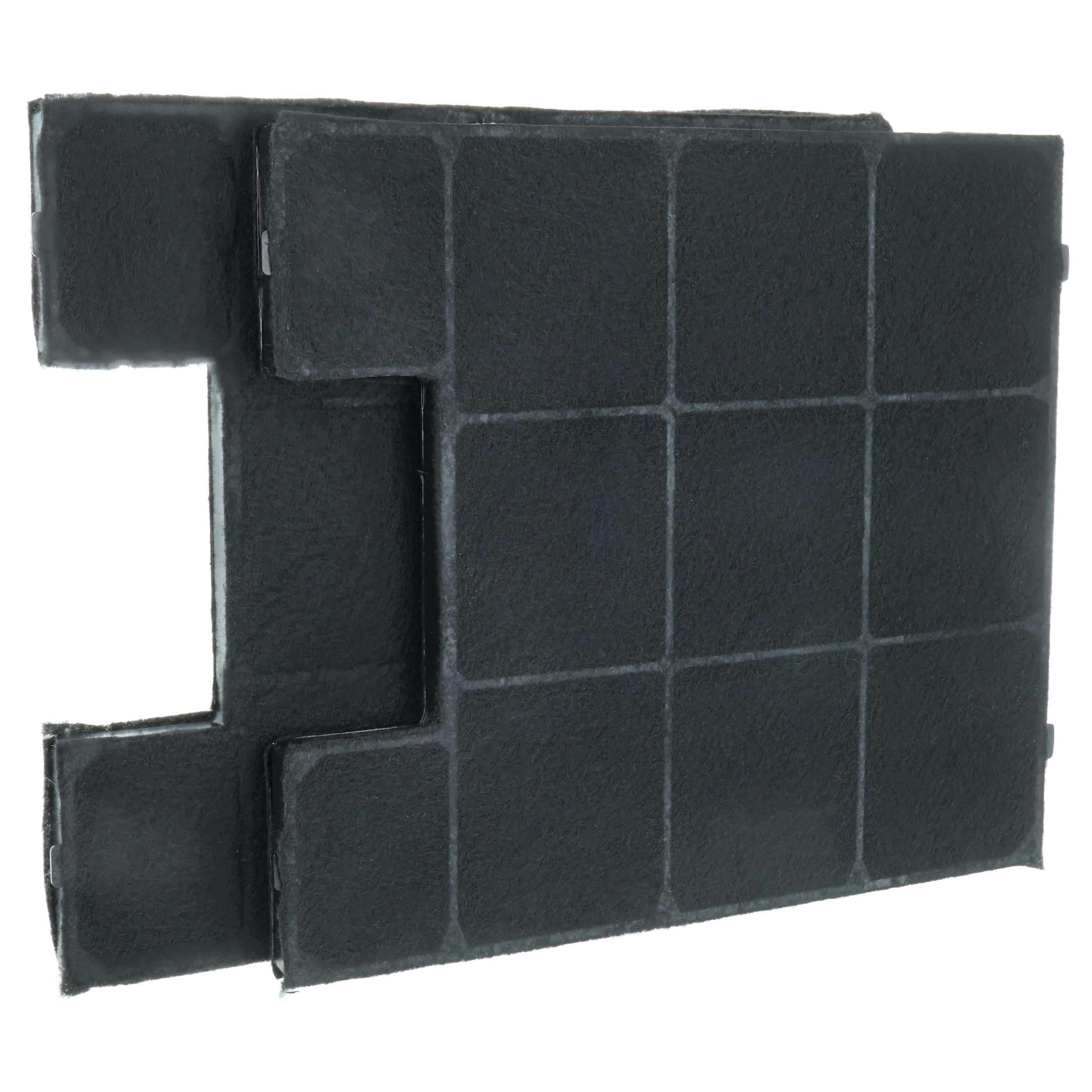 2x Filtres à charbon actif remplace Amica KF17147, KF17141 pour hotte Zelmer
