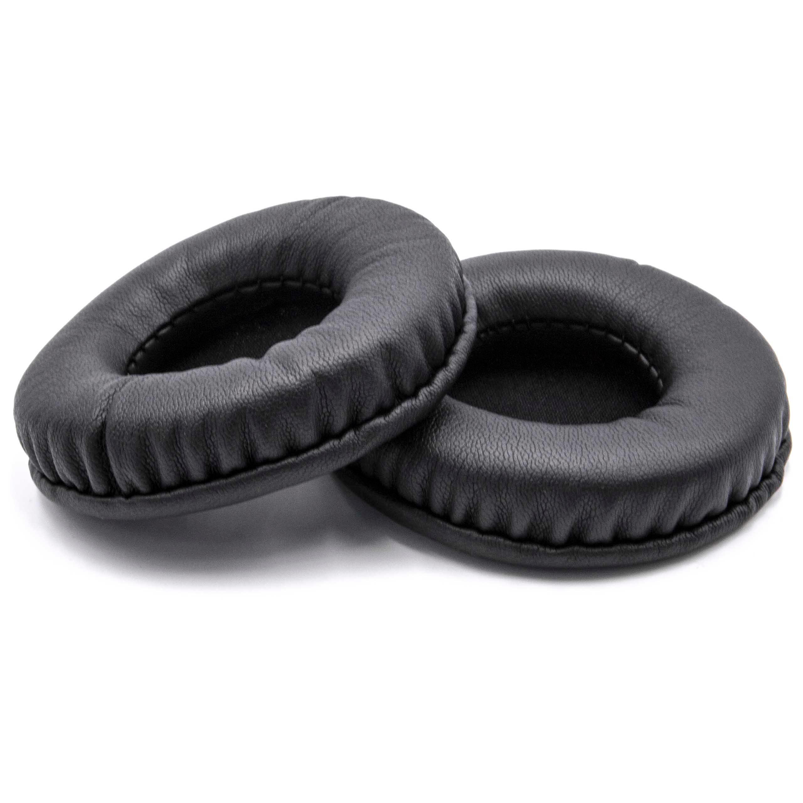 2x 1 paio di cuscinetti - poliuretano, 7,5 cm diametro esterno, nero