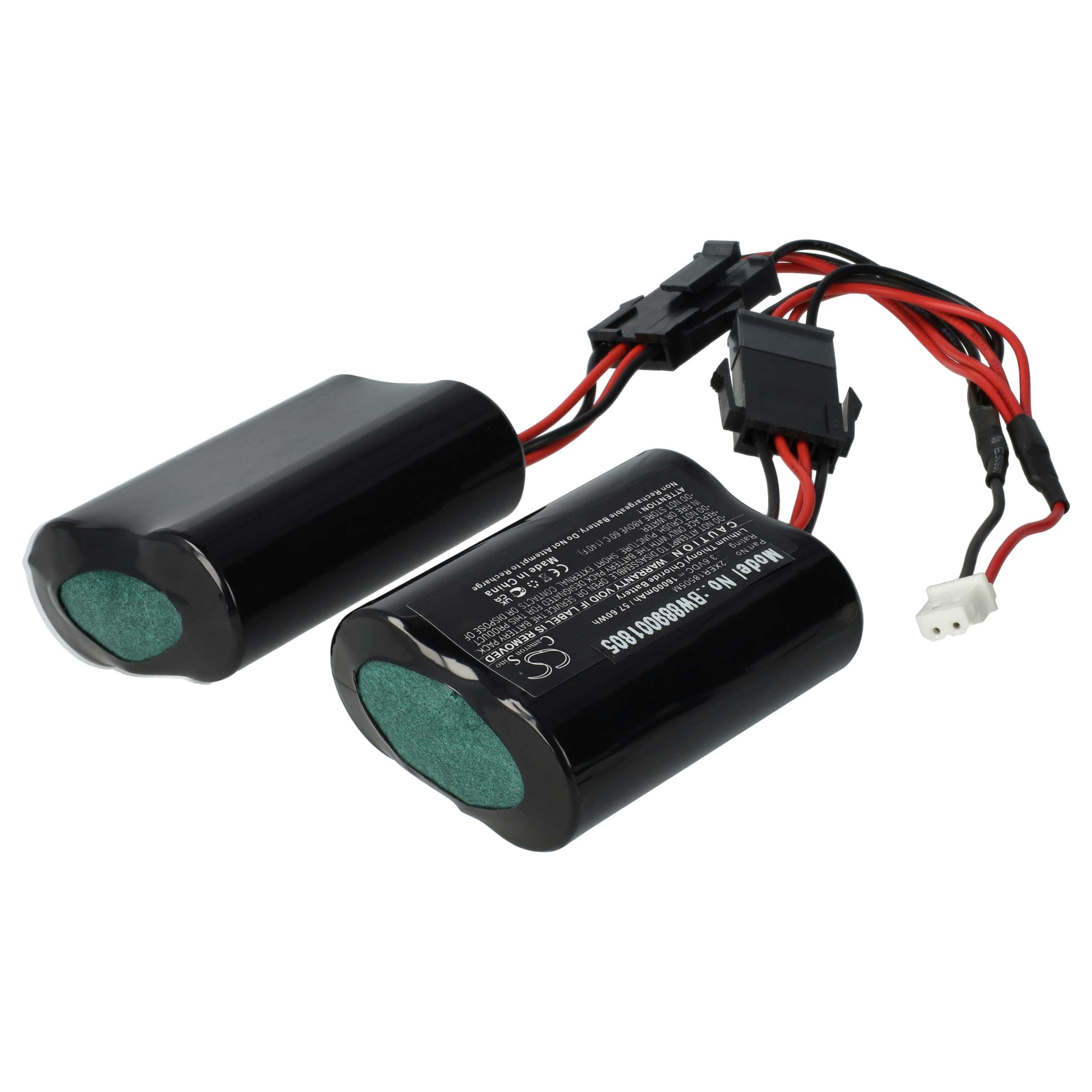 5x Piles remplace Fanso 103-304742 pour centrale d'alarme Tyco - 16000mAh 3,6V Li-SOCl2