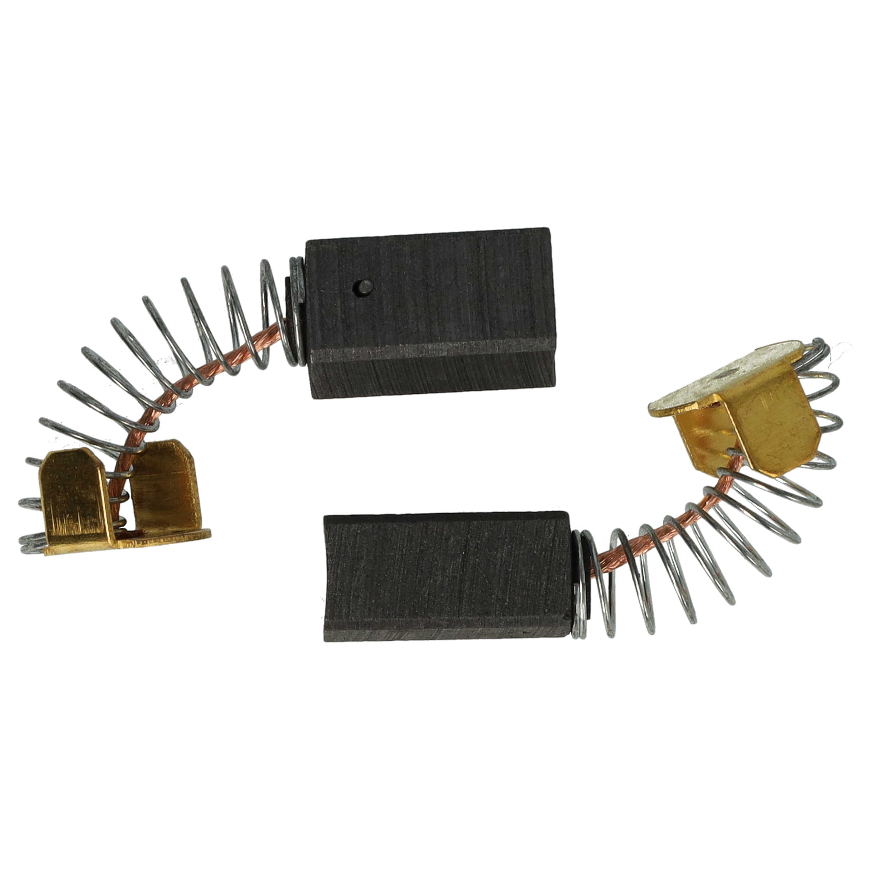 2x Kohlebürste passend für Einhell BT-SM 2131 Dual Elektrowerkzeug - 14 x 8 x 5mm
