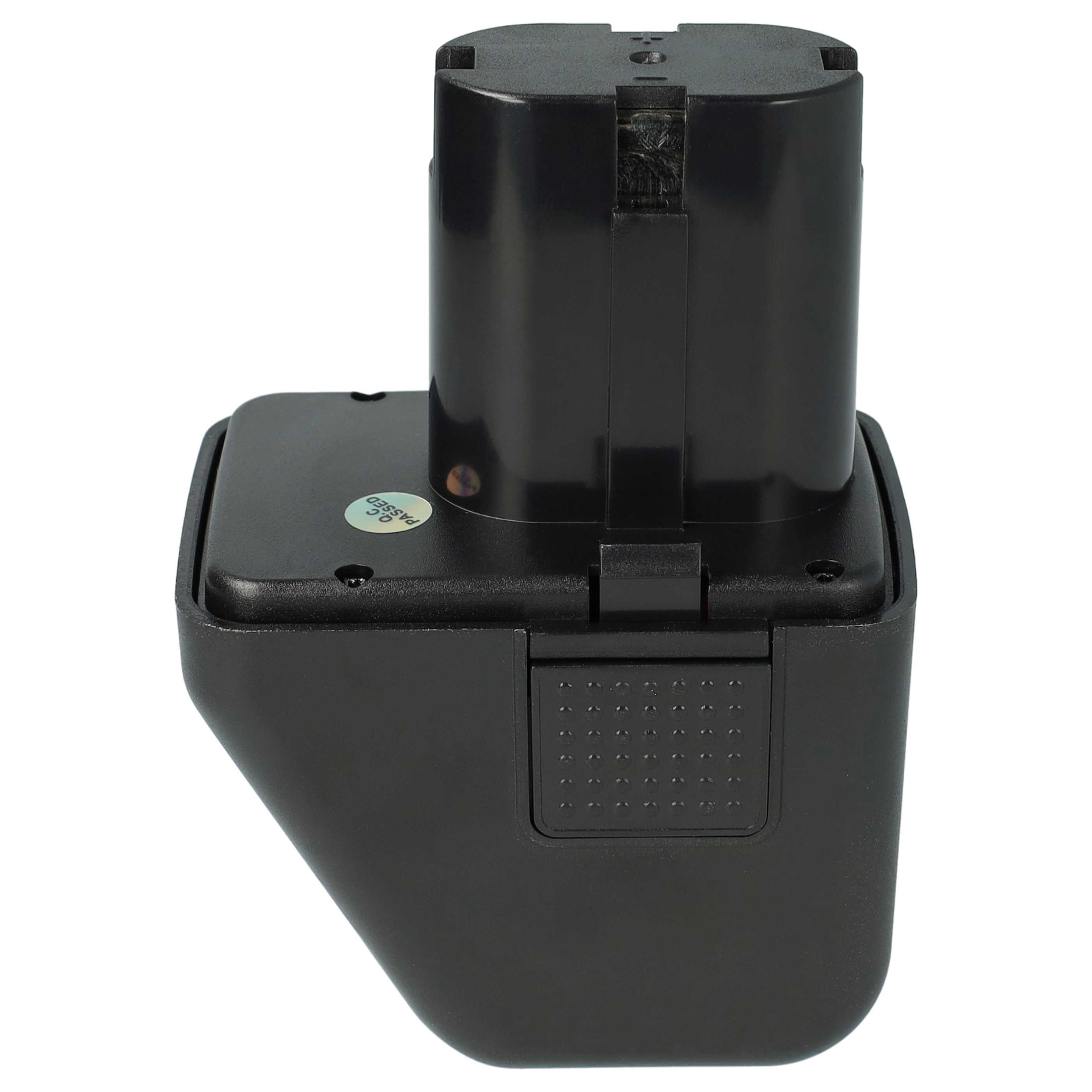2x Battery replaces Gesipa CPT12/2 EHD Blind Rivet Gun - 3500 mAh, 12 V, NiMH