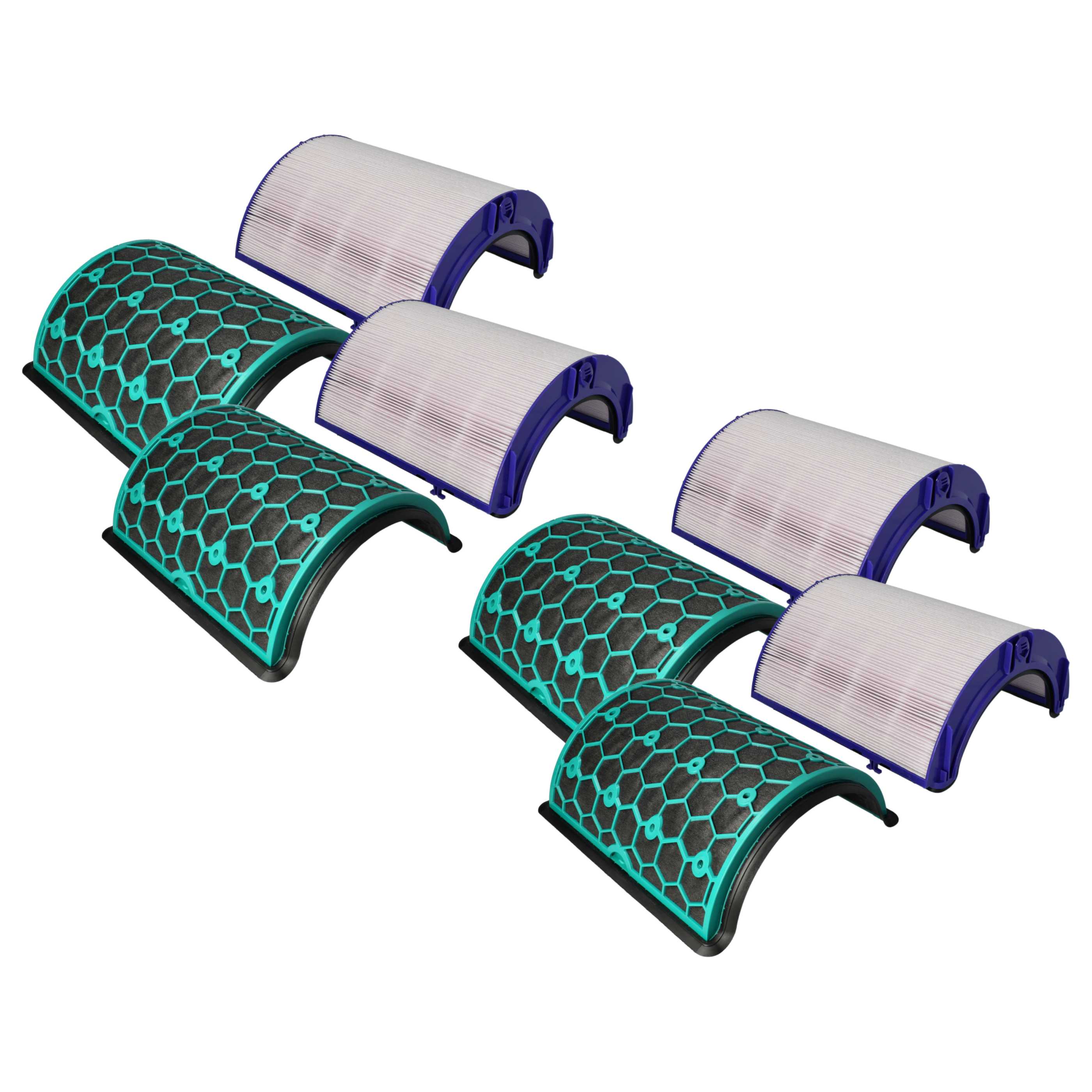 4er Filter Set für Dyson Hot + Cool Luftreiniger